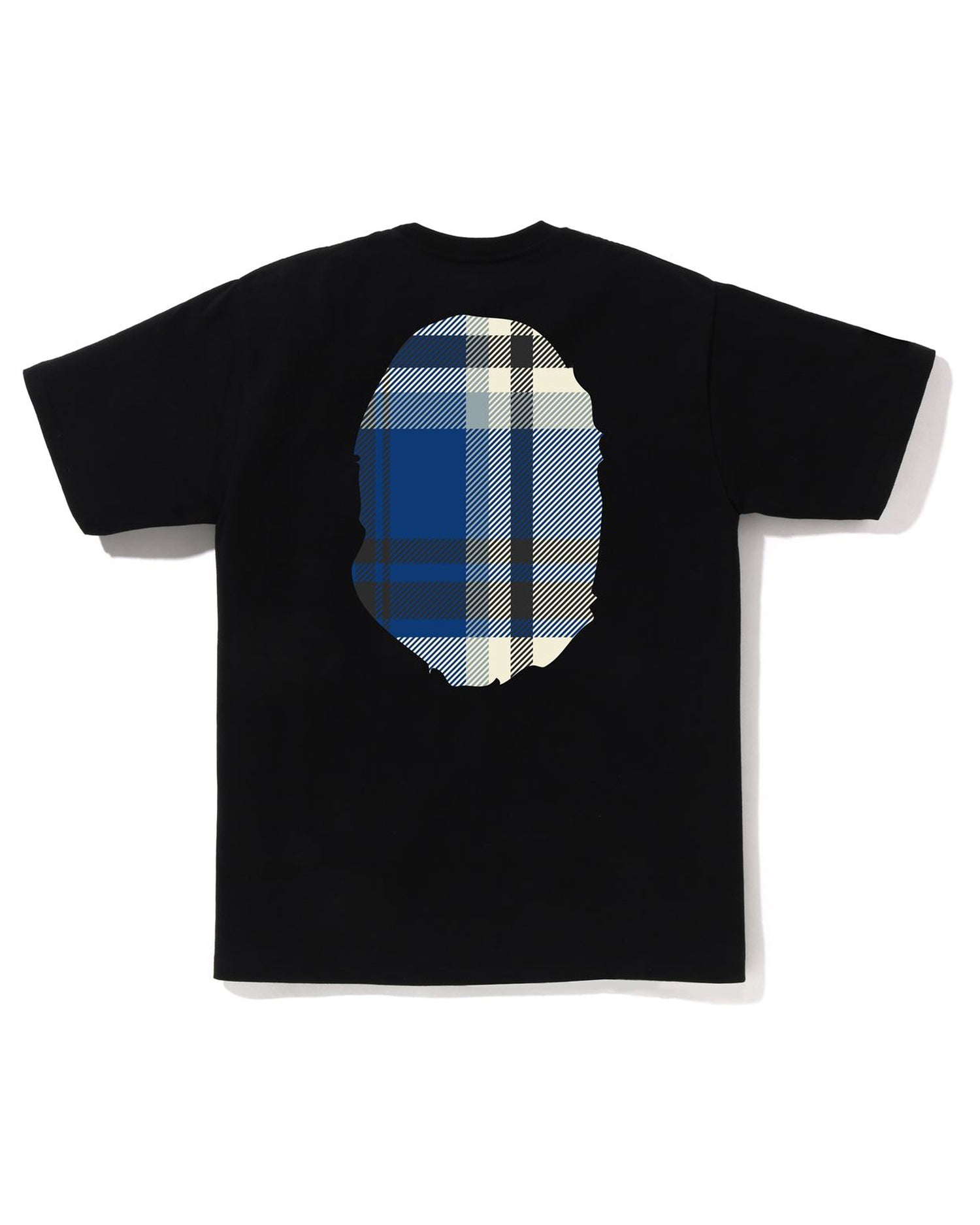 Bape shops Black/Beige Check T Shirt