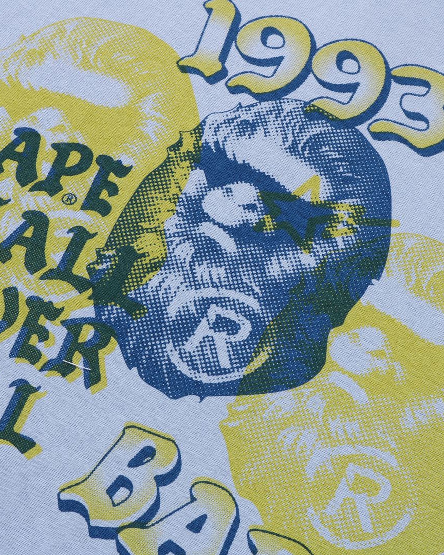 A BATHING APE® Pigment Three Ape Head Tee | Bape official