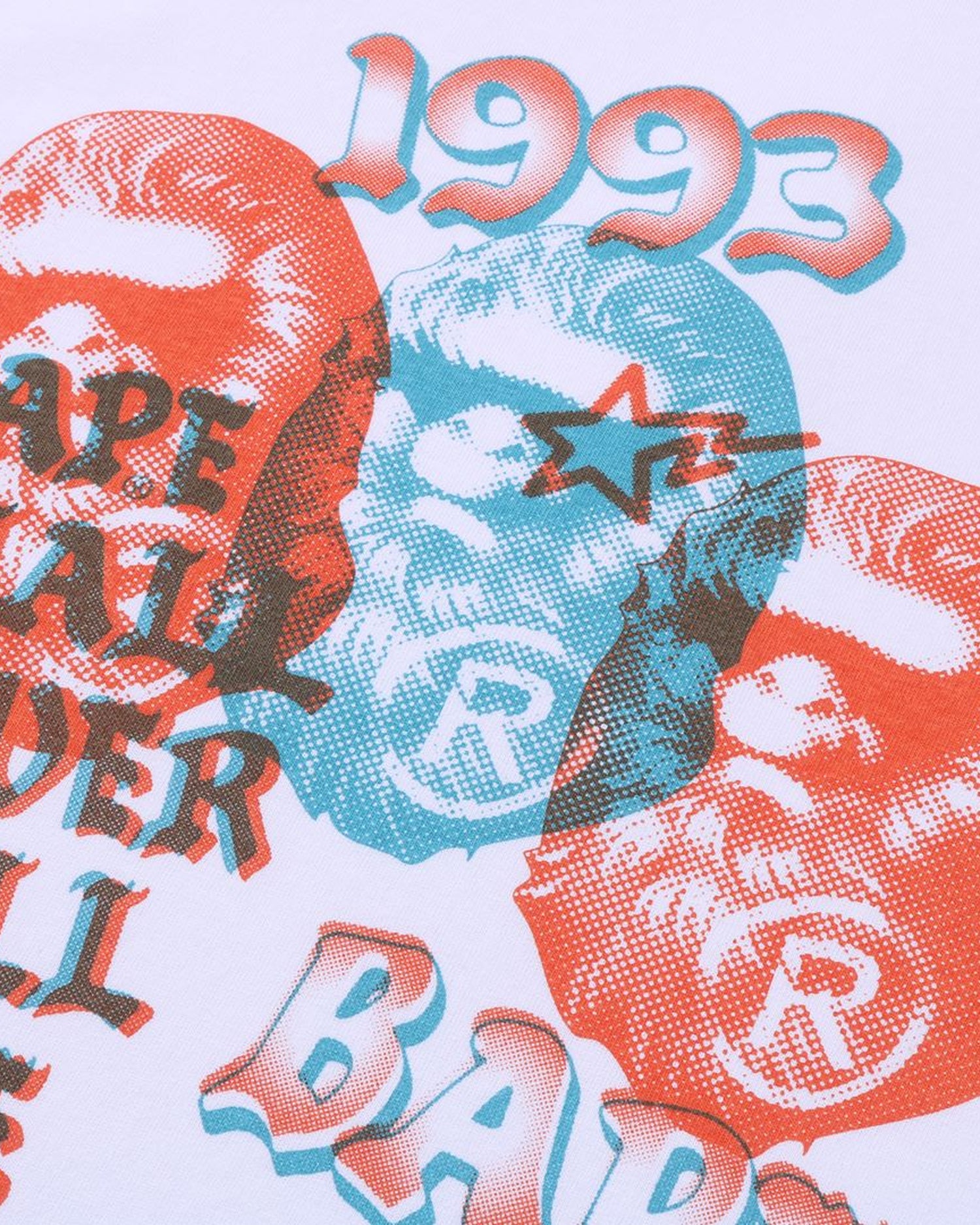 A BATHING APE® Pigment Three Ape Head Tee | Bape official