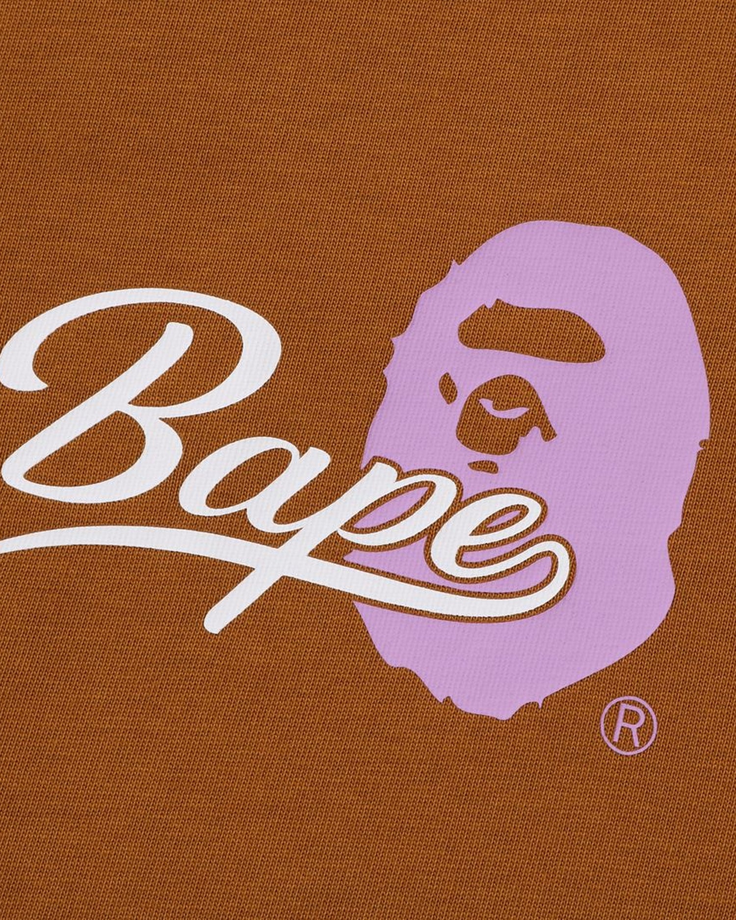 A BATHING APE® Cursive College Logo Relaxed Fit Tee | Bape