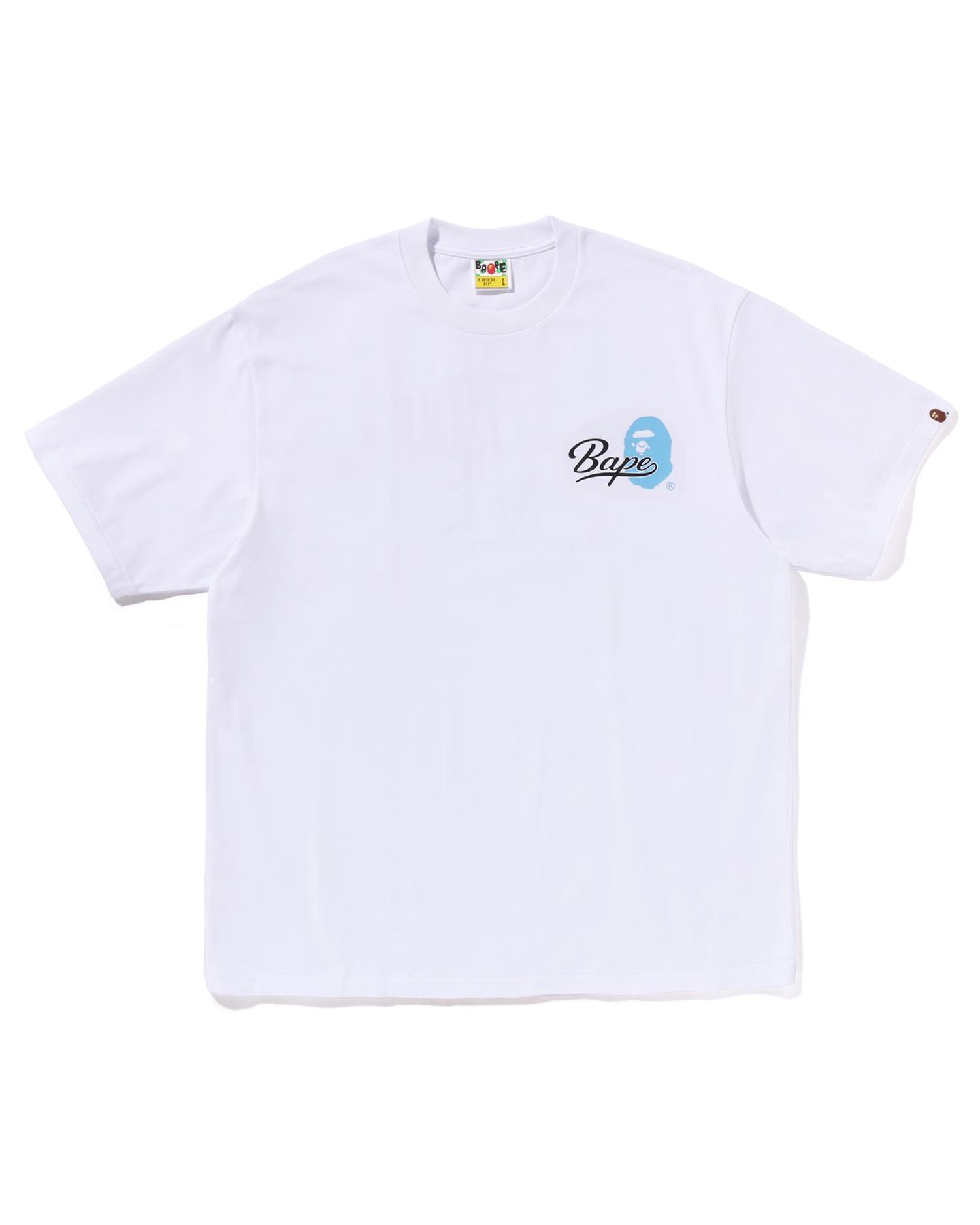 人気 ☆BAPE☆ COLLEGE T-SHIRT WHITE A BATHING APE® College Tee | Bape official website – INT