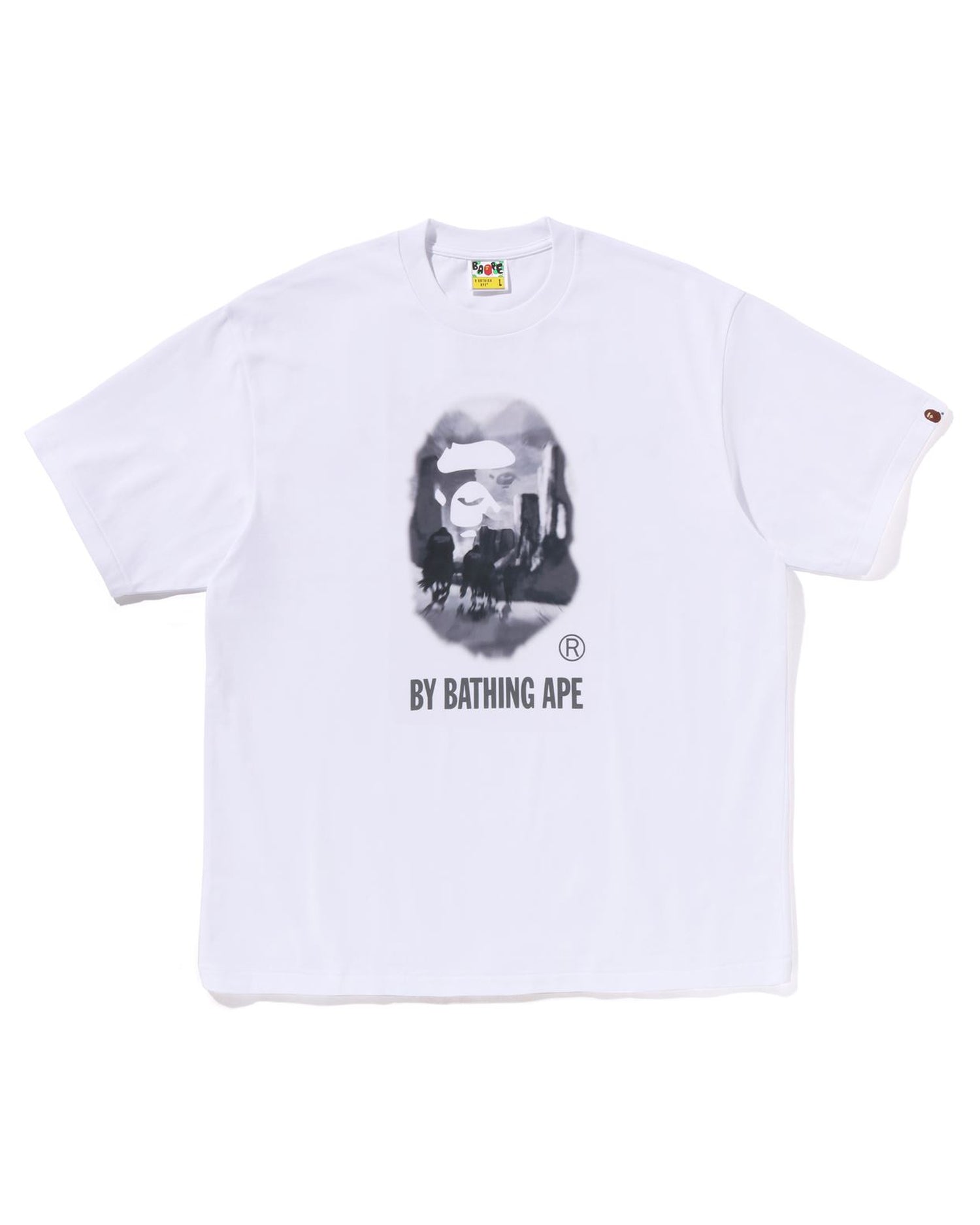 A BATHING APE® Painting By Bathing Ape Relaxed Fit Tee