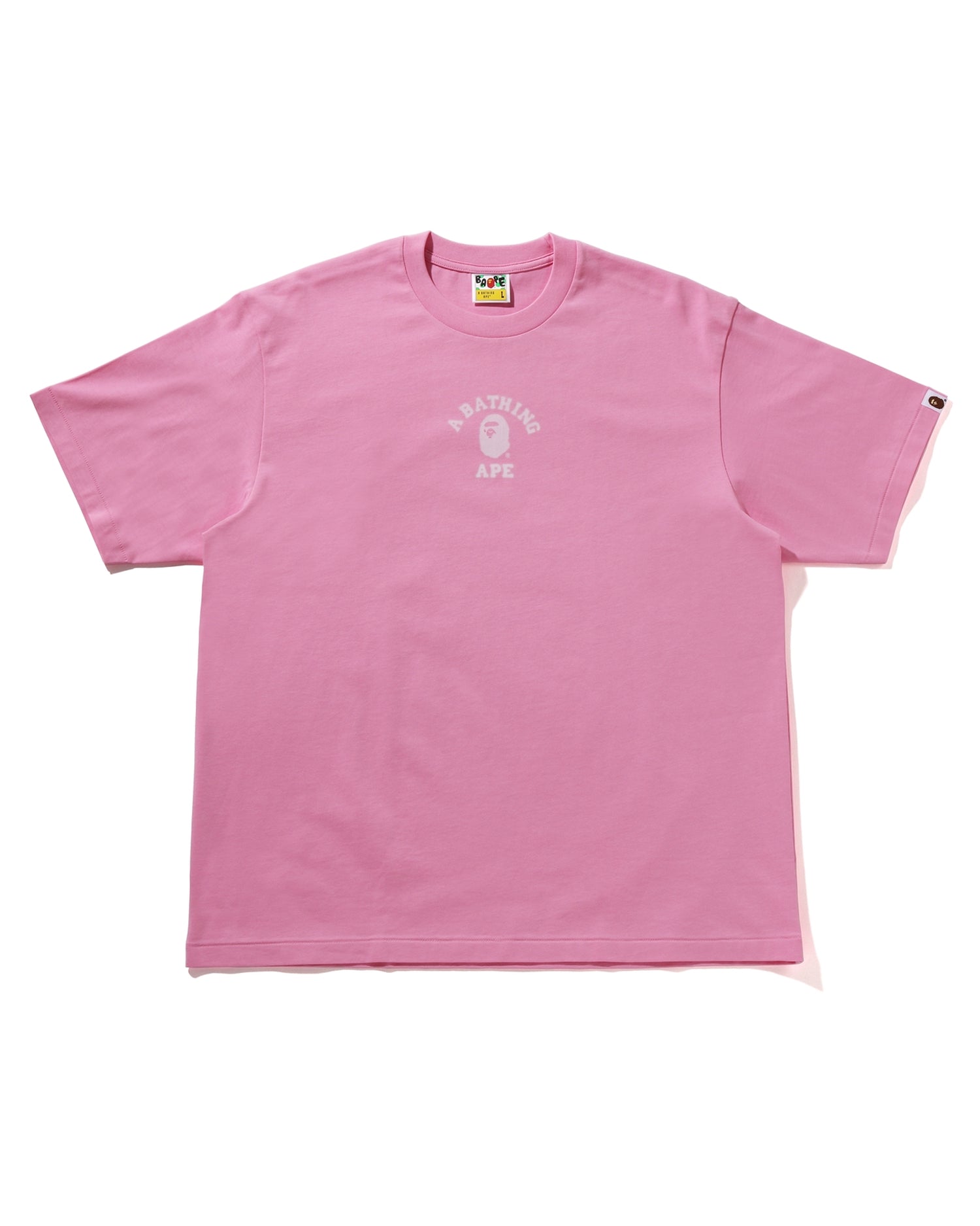A BATHING APE® College Relaxed Fit Tee | Bape official website