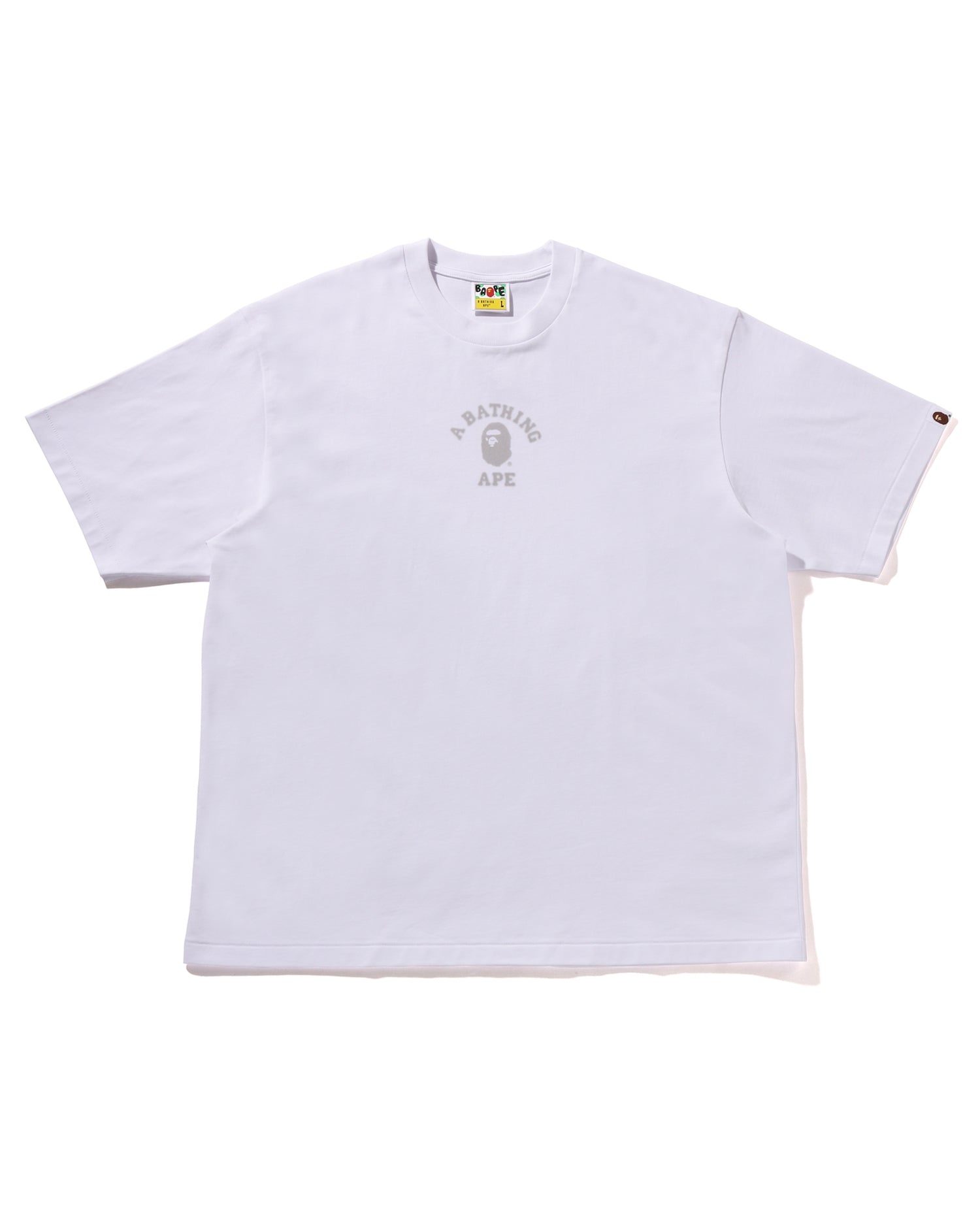 A BATHING APE® College Relaxed Fit Tee | Bape official website