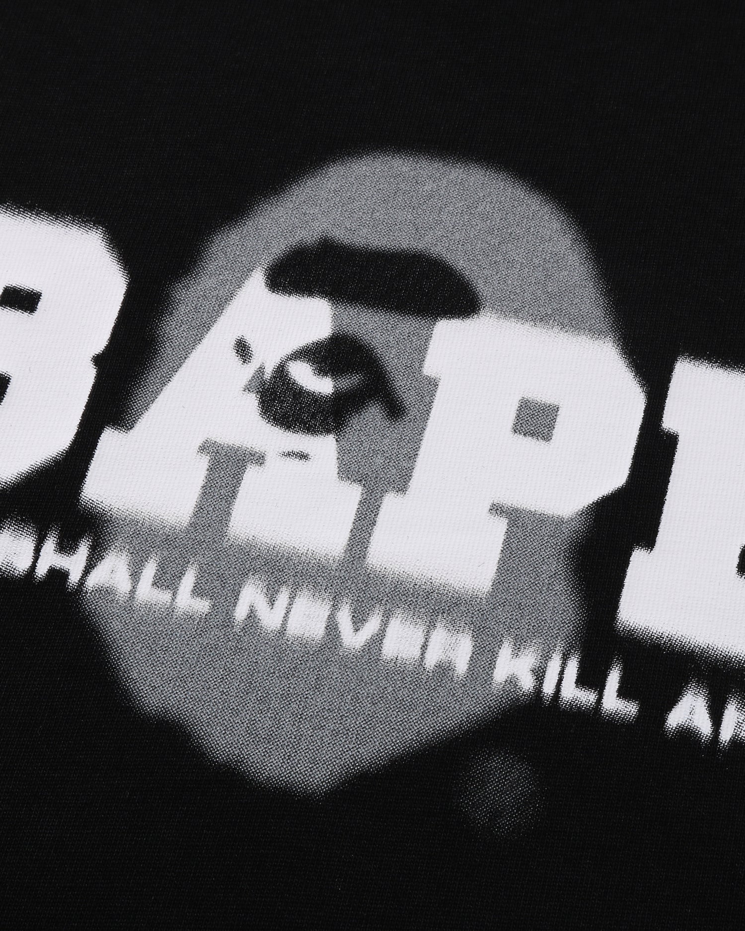 A BATHING APE® Graffiti Logo Relaxed Fit Tee | Bape official