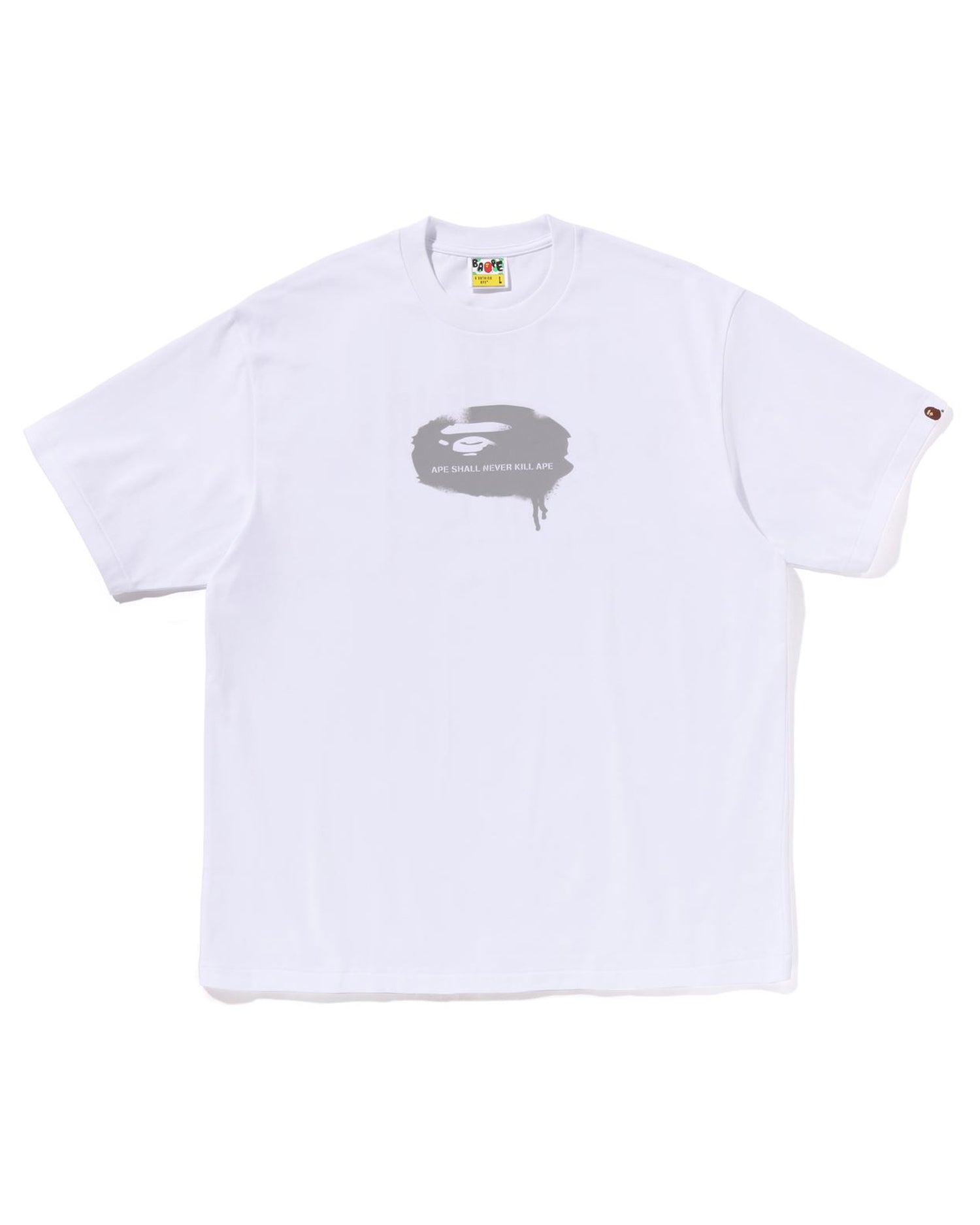 A BATHING APE® Graffiti Ape Head Logo Relaxed Fit Tee | Bape