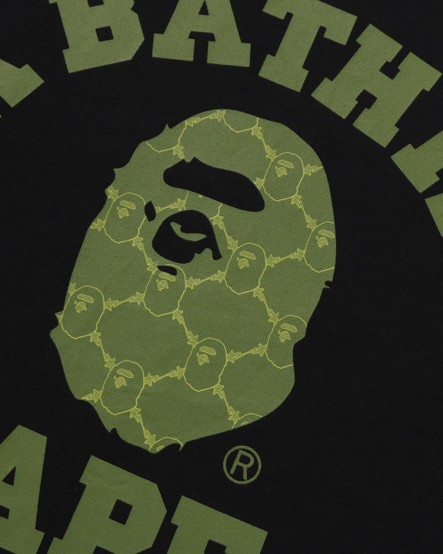 A BATHING APE® College Monogram College Relaxed Fit Tee | Bape