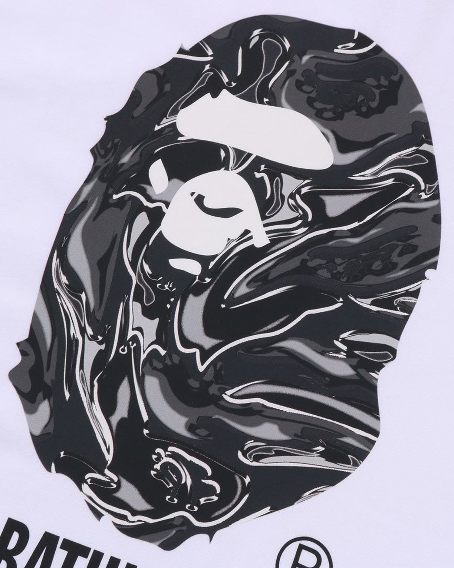 A BATHING APE　カットソー　マルチカモ A BATHING APE® Abc Camo Ape Face Tee | Bape official website