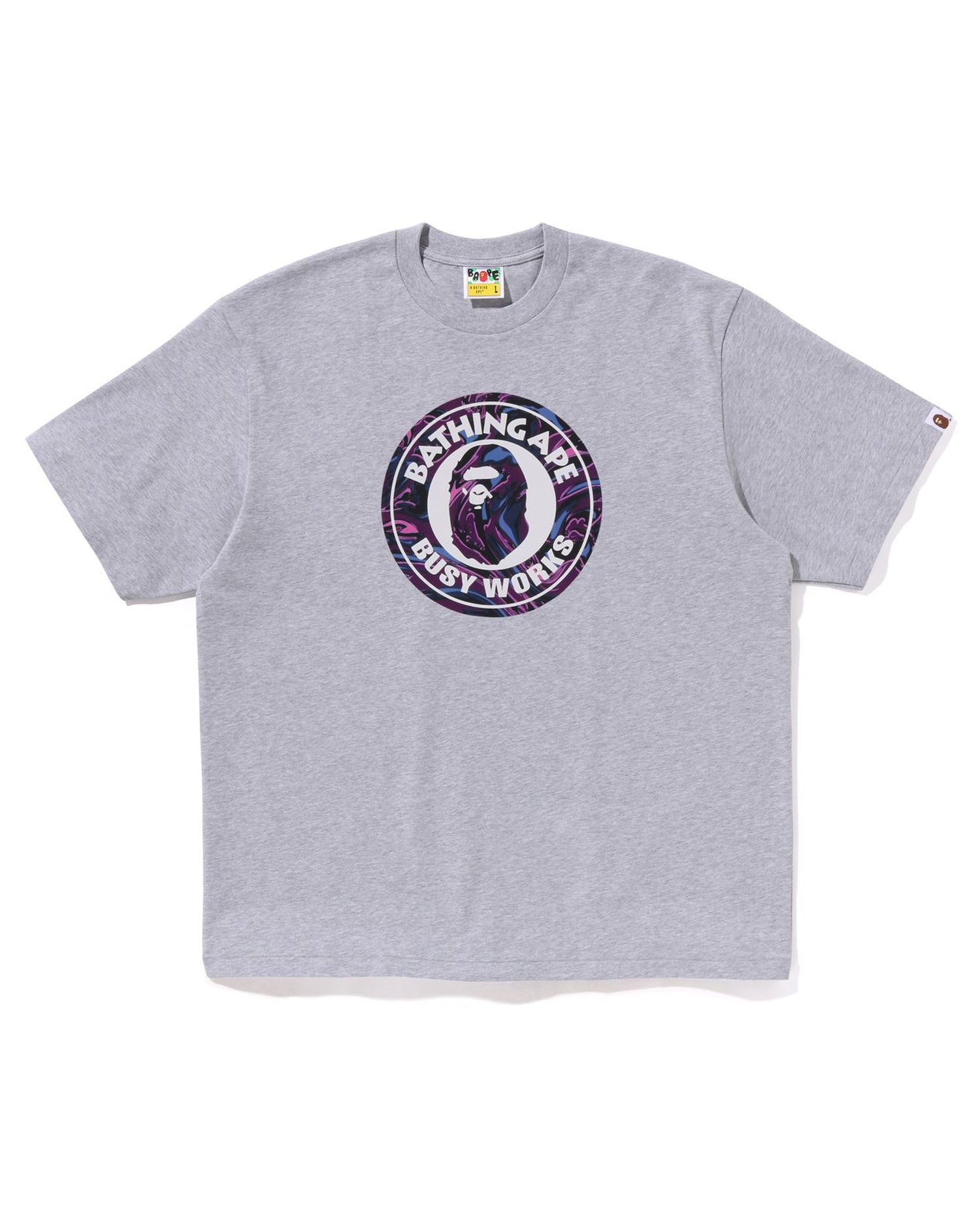 【A BATHING APE】3色展開 MAP CAMO BUSY WORKS RELAXED FIT TEE A BATHING APE® Map Camo Busy Works Relaxed Fit Tee | Bape