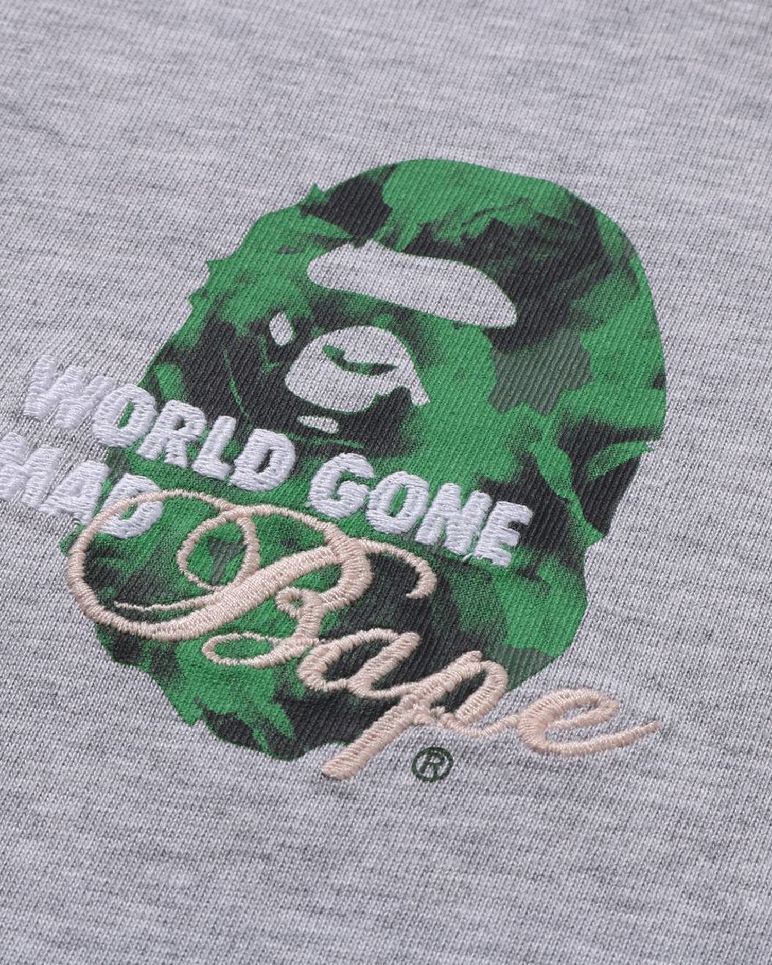 A BATHING APE® Floral Solid Camo Medium Ape Head Relaxed Fit