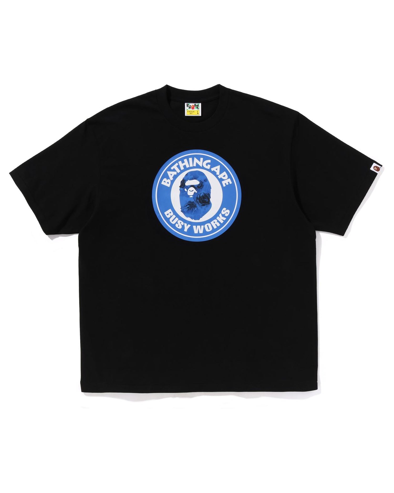 A BATHING APE® Floral Solid Camo Busy Works Relaxed Fit Tee