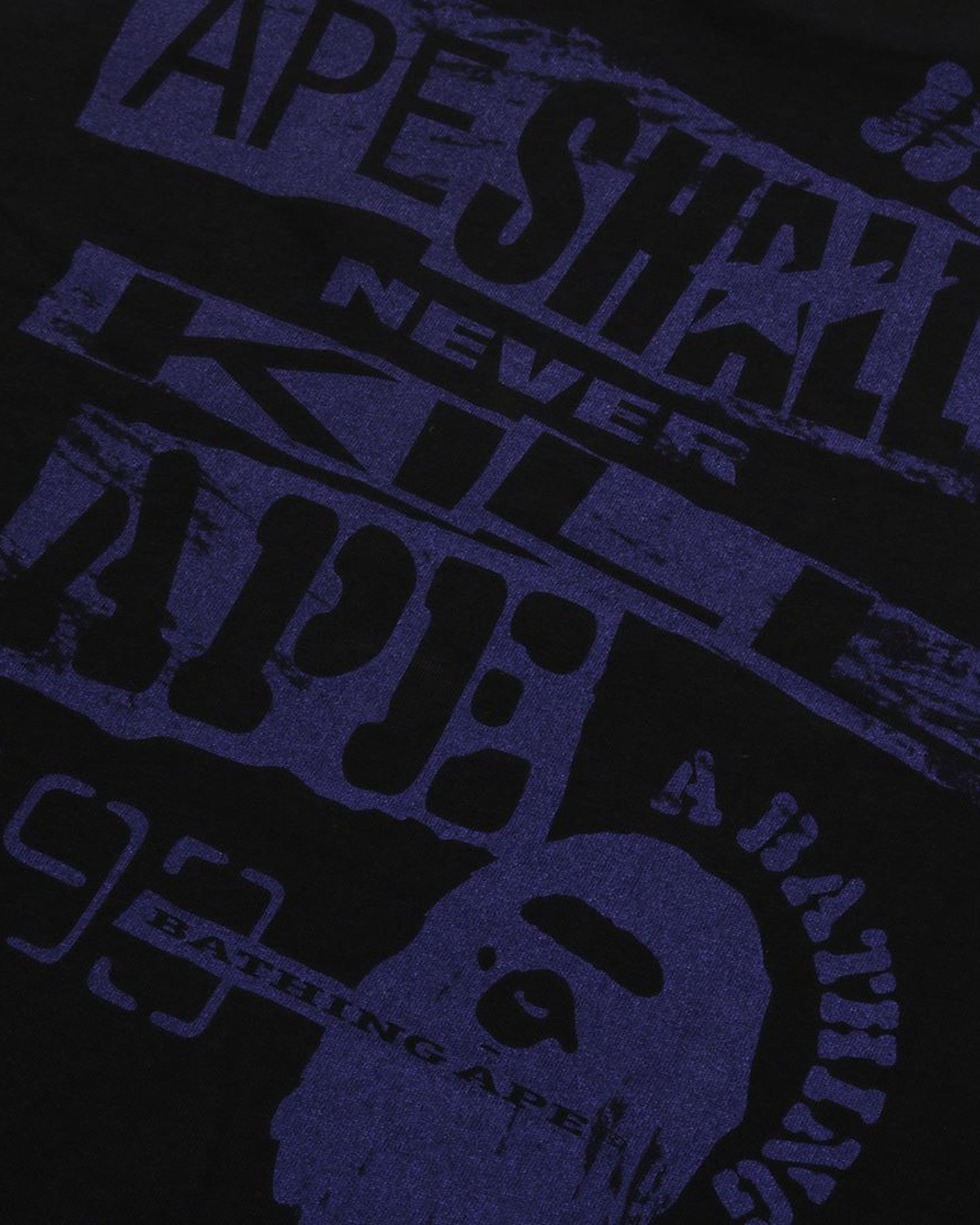 A BATHING APE® Screen Print Stencil Logo Relaxed Fit Tee | Bape