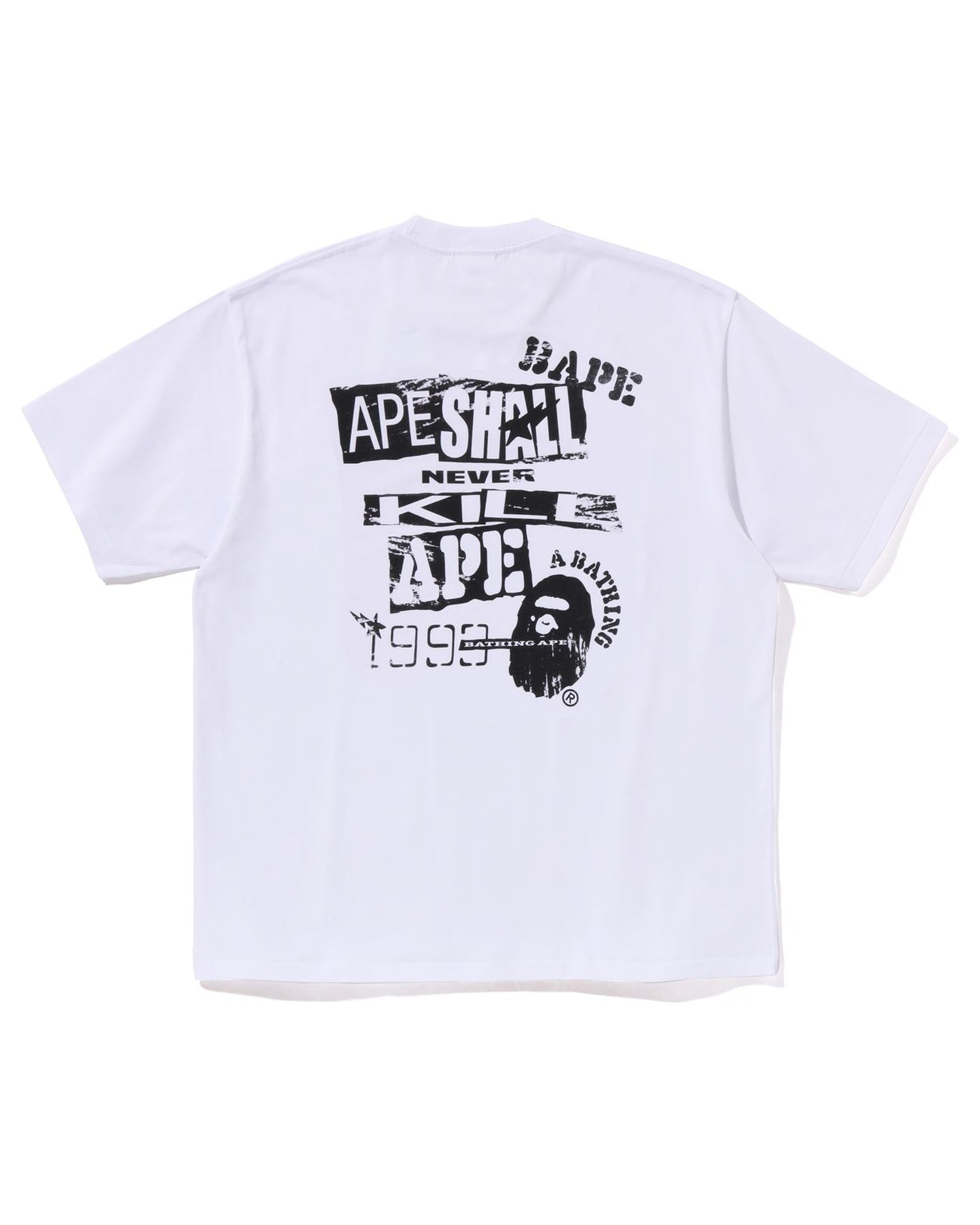 A BATHING APE® Screen Print Stencil Logo Relaxed Fit Tee | Bape