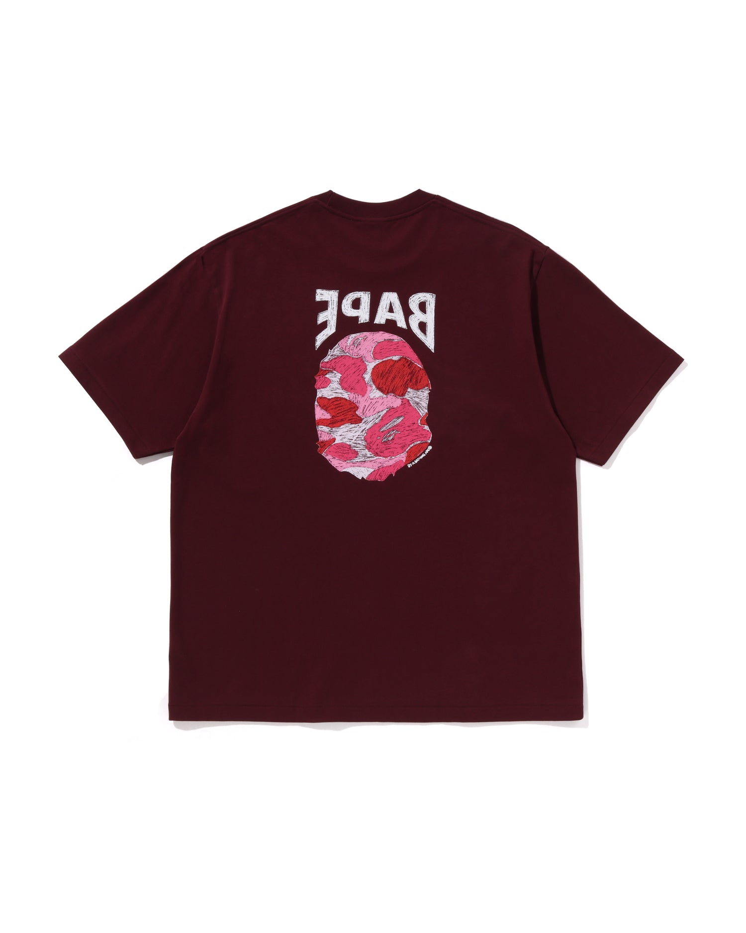 【A BATHING APE】ABC CAMO RELAXED FIT BAPE LOGO TEE BAPE ABC Camo Relaxed Fit Logo Tee Blue Men's - SS24 - US