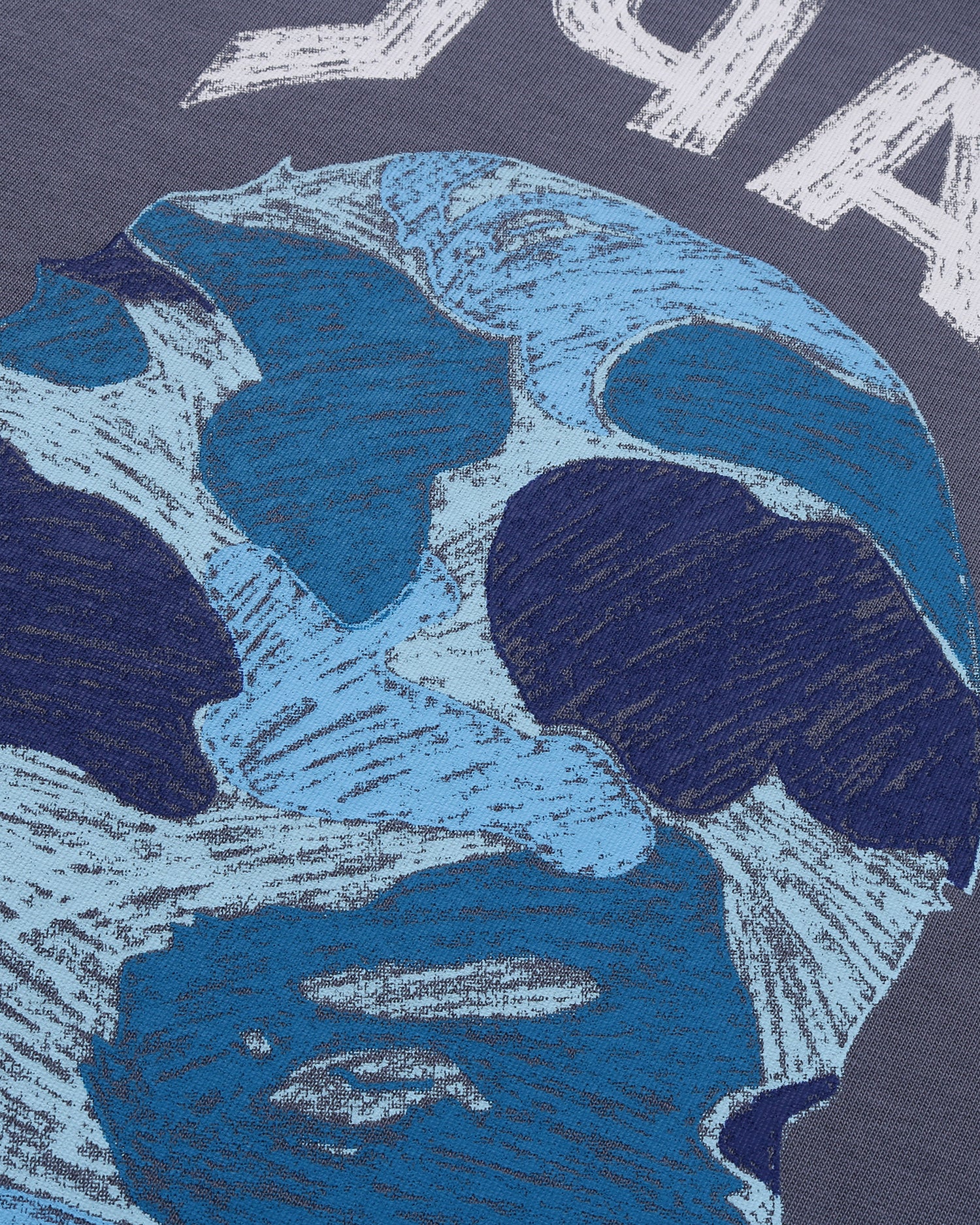 A BATHING APE® Abc Camo Hand Draw Ape Head Relaxed Fit Tee | Bape
