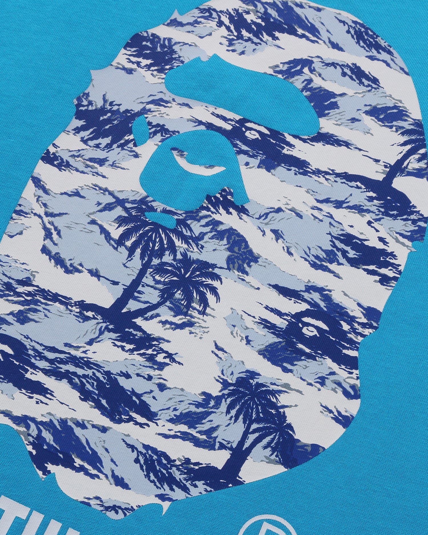 A BATHING APE® Palm Tree Camo By Bathing Ape Relaxed Fit Tee