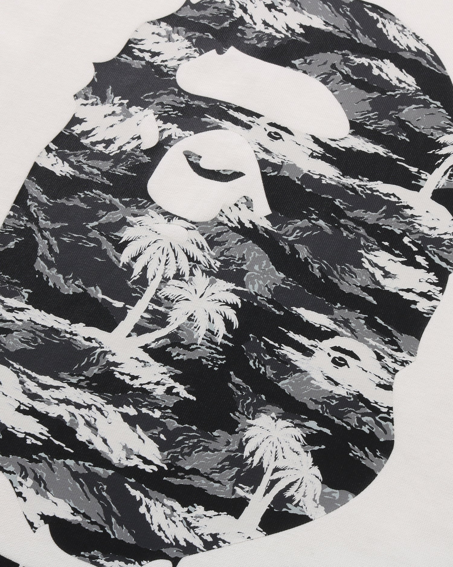 A BATHING APE® Palm Tree Camo By Bathing Ape Relaxed Fit Tee