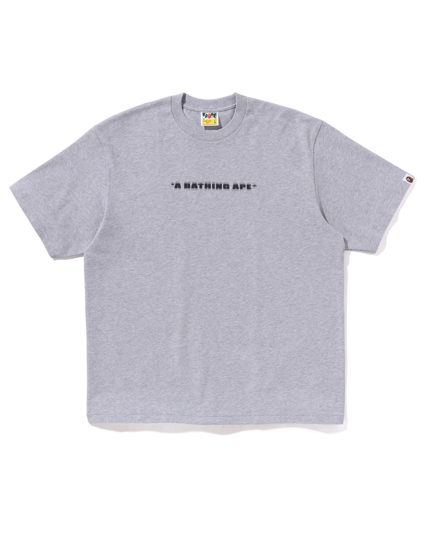 NEW【A BATHING APE】BATHING APE LOGO RELAXED FIT TEE A BATHING APE® Multi Logo Ape Head Relaxed Fit Tee | Bape