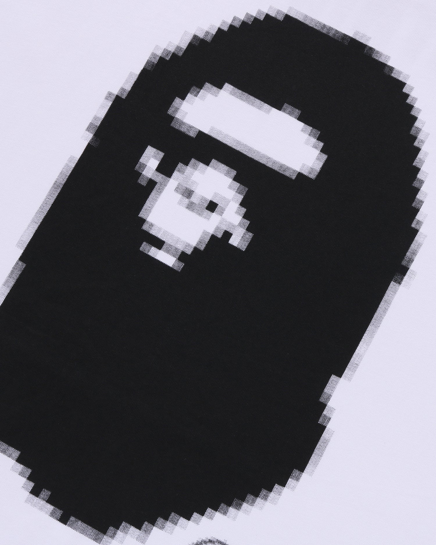 A BATHING APE® Pixel Ape Head Relaxed Fit Tee | Bape
