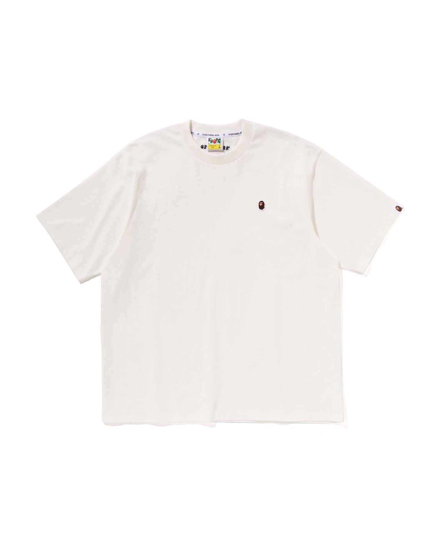 【A BATHING APE】4色展開 ONE POINT STRIP RELAXED FIT TEE A BATHING APE® One Point Relaxed Fit Tee | Bape official