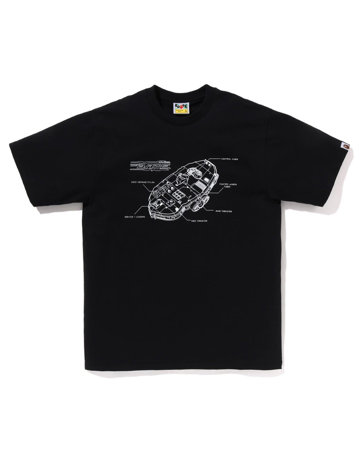 A BATHING APE® Ape Head Over Print Crewneck Sweat | Bape