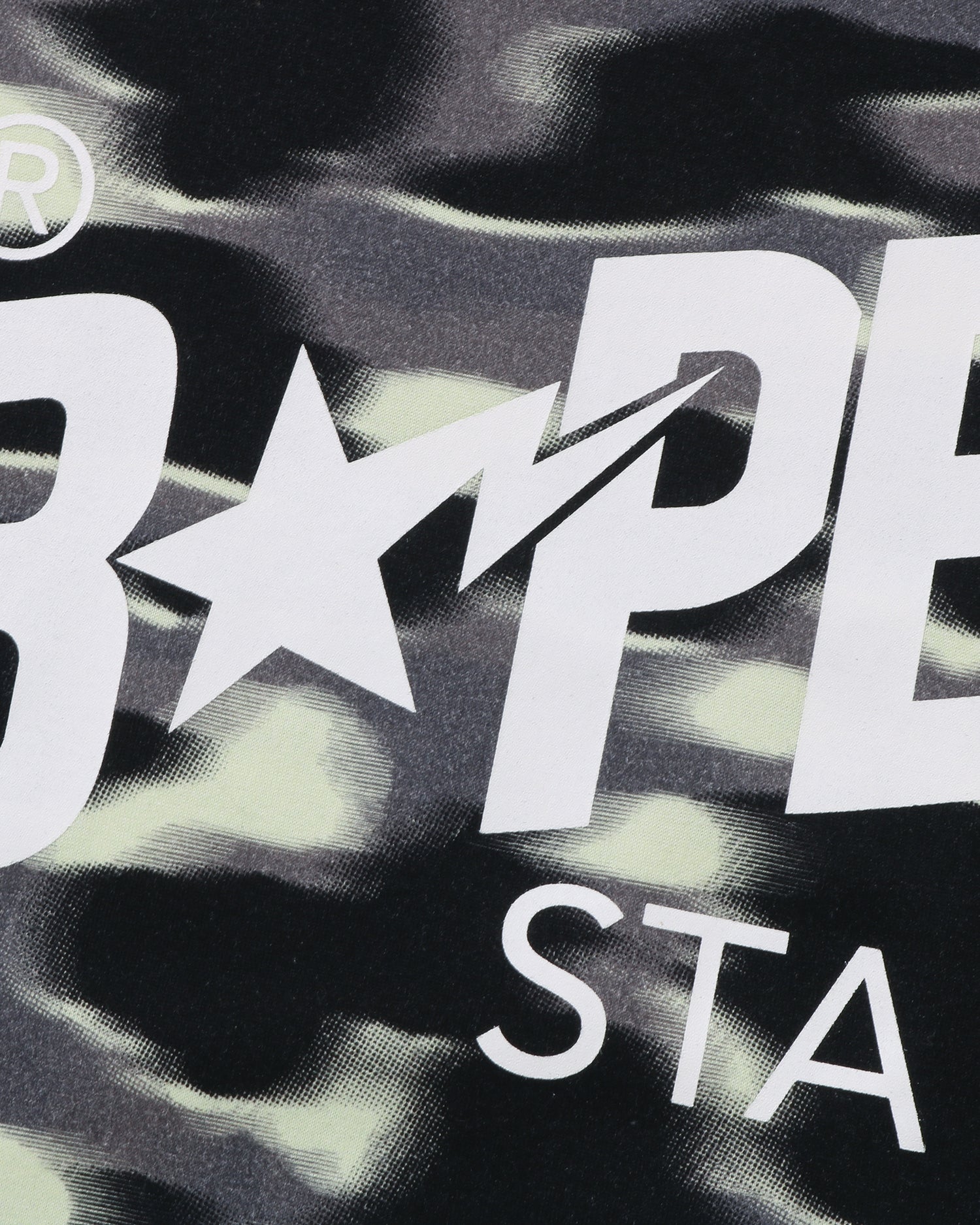 A BATHING APE® Screen Camo STA Logo Relaxed Fit Tee | Bape