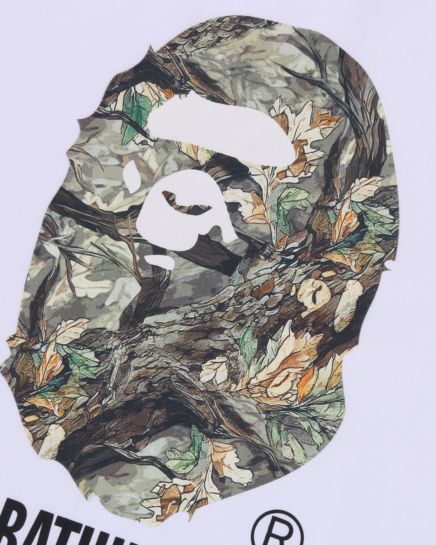 A BATHING APE® Tree Edge Camo By Bathing Ape Relaxed Fit Tee