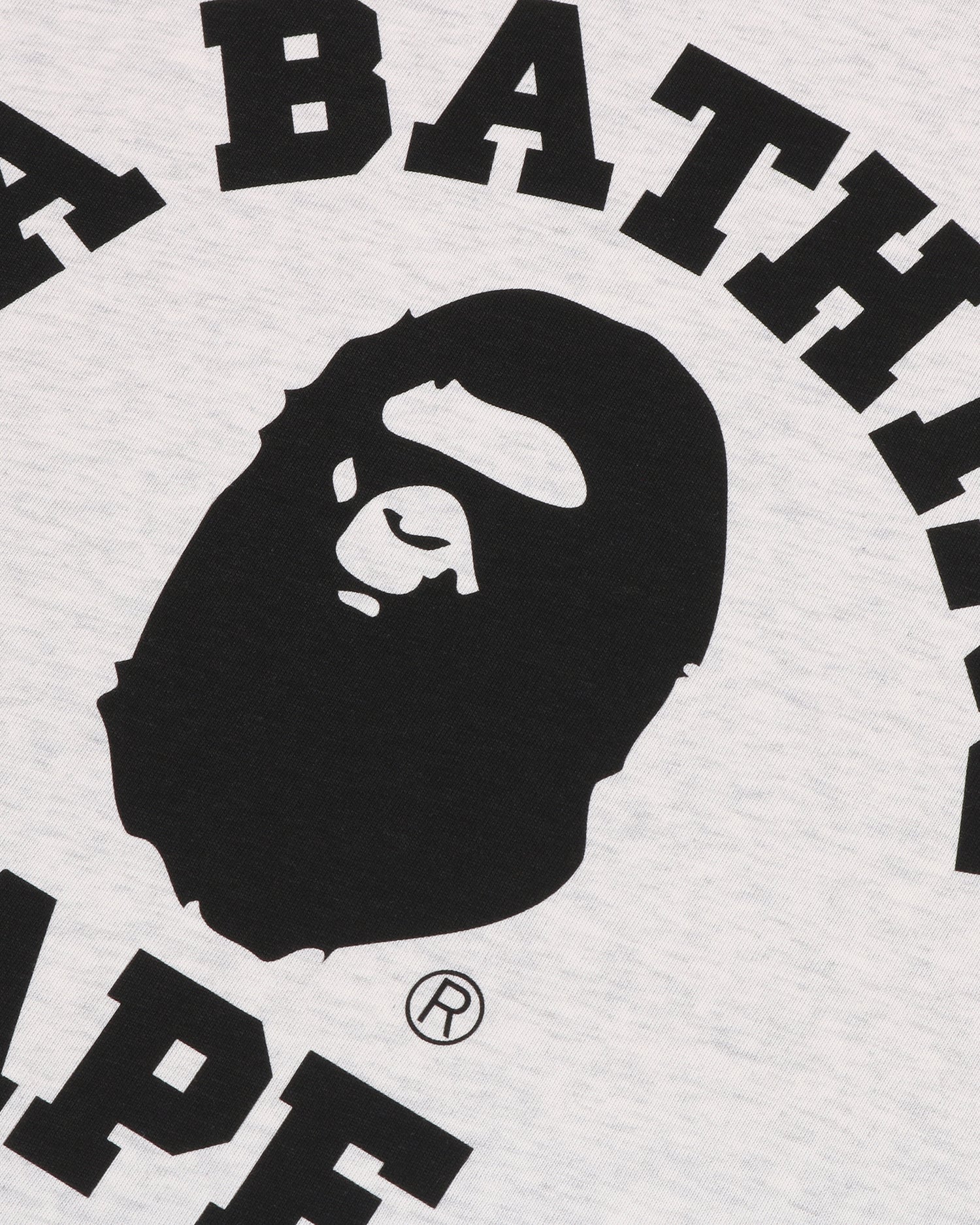 A BATHING APE® College Raglan Relaxed Fit Tee | Bape official