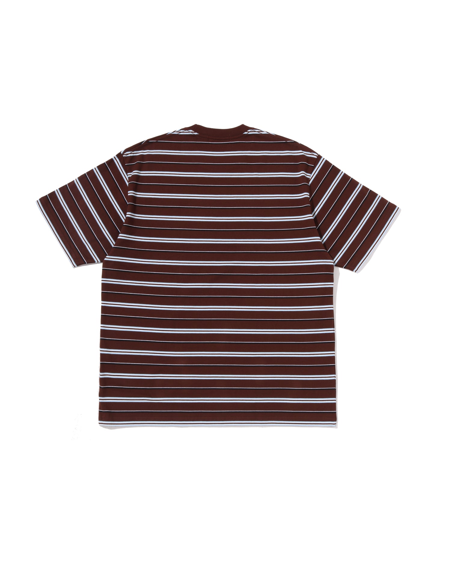 A BATHING APE® One Point Stripe Relaxed Fit Tee | Bape official