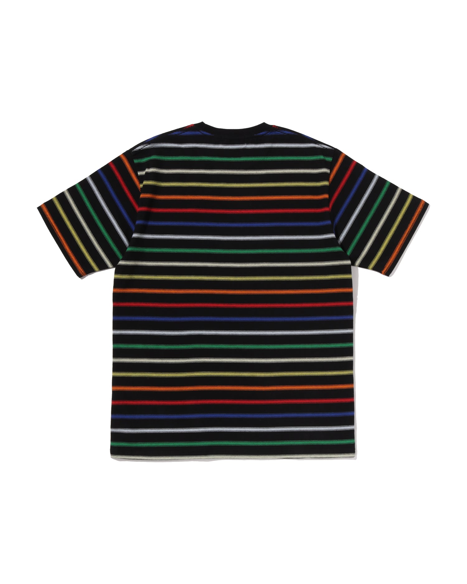 A BATHING APE® Gradient Rainbow Stripe One Point Tee | Bape
