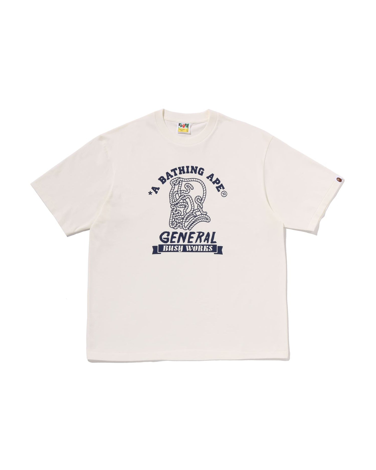 A BATHING APE® Ape General College Relaxed Fit Tee | Bape official