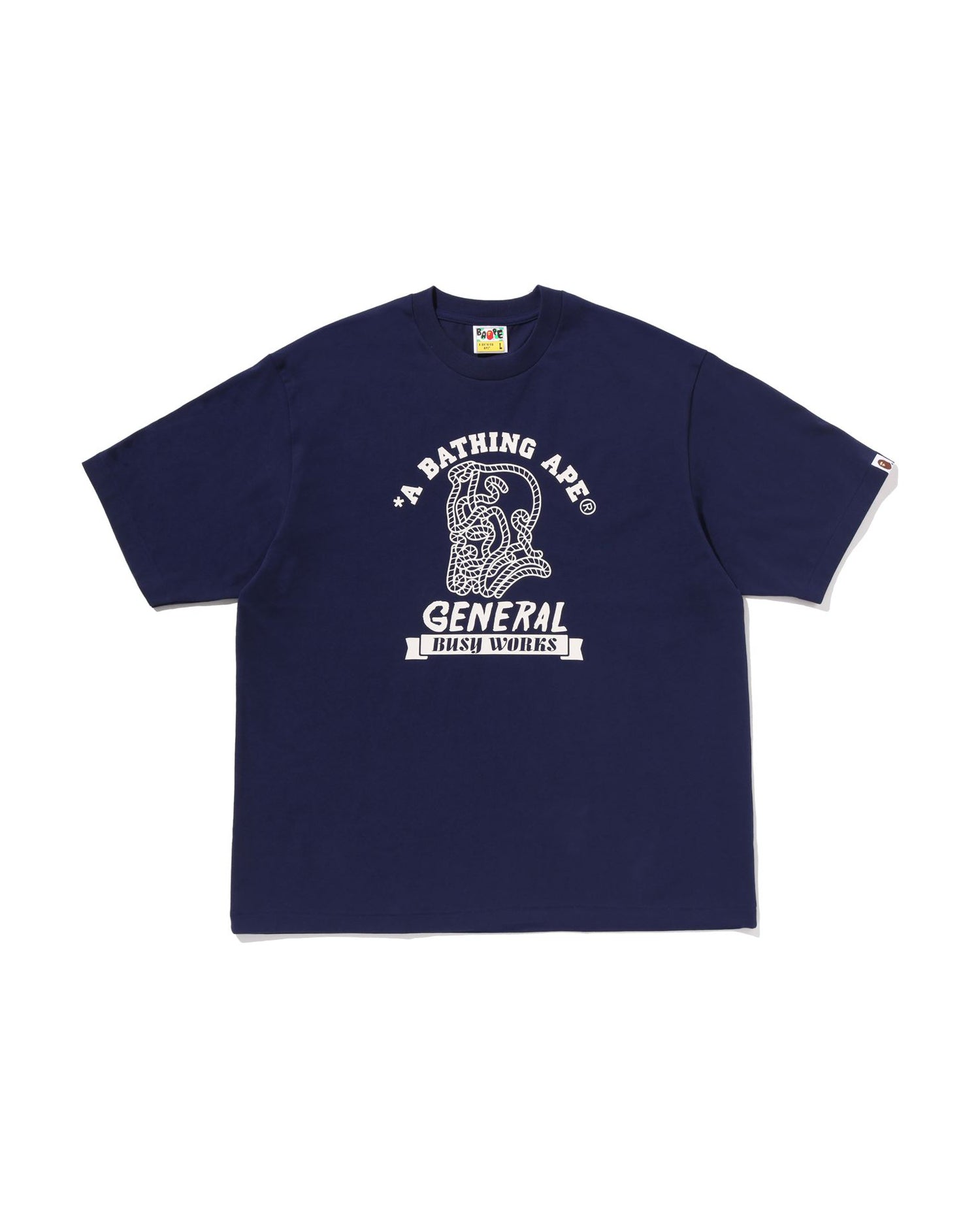 A BATHING APE® Ape General College Relaxed Fit Tee | Bape official