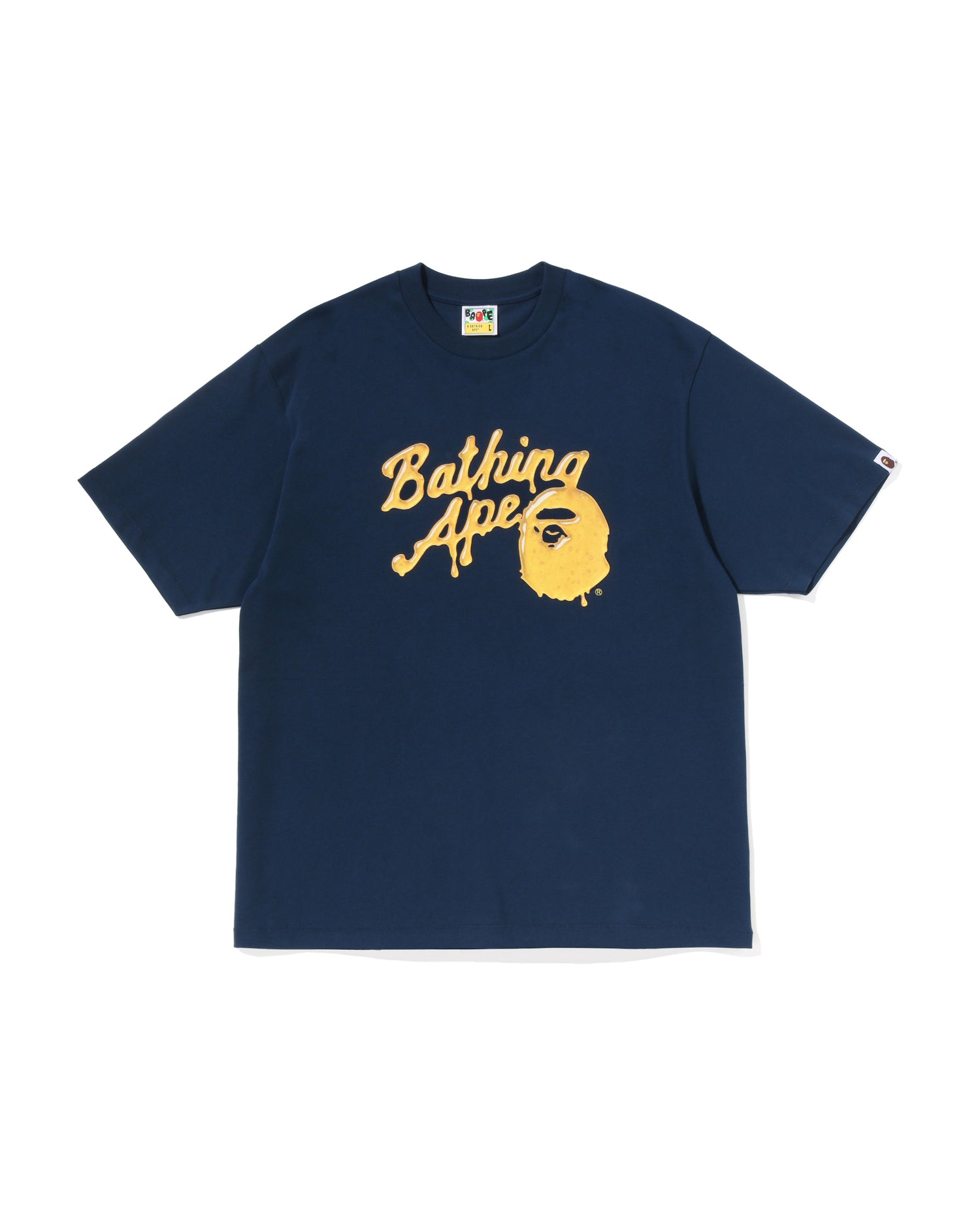 A BATHING APE® BAPE 3D Honey Logo Relaxed Fit Tee | Bape official