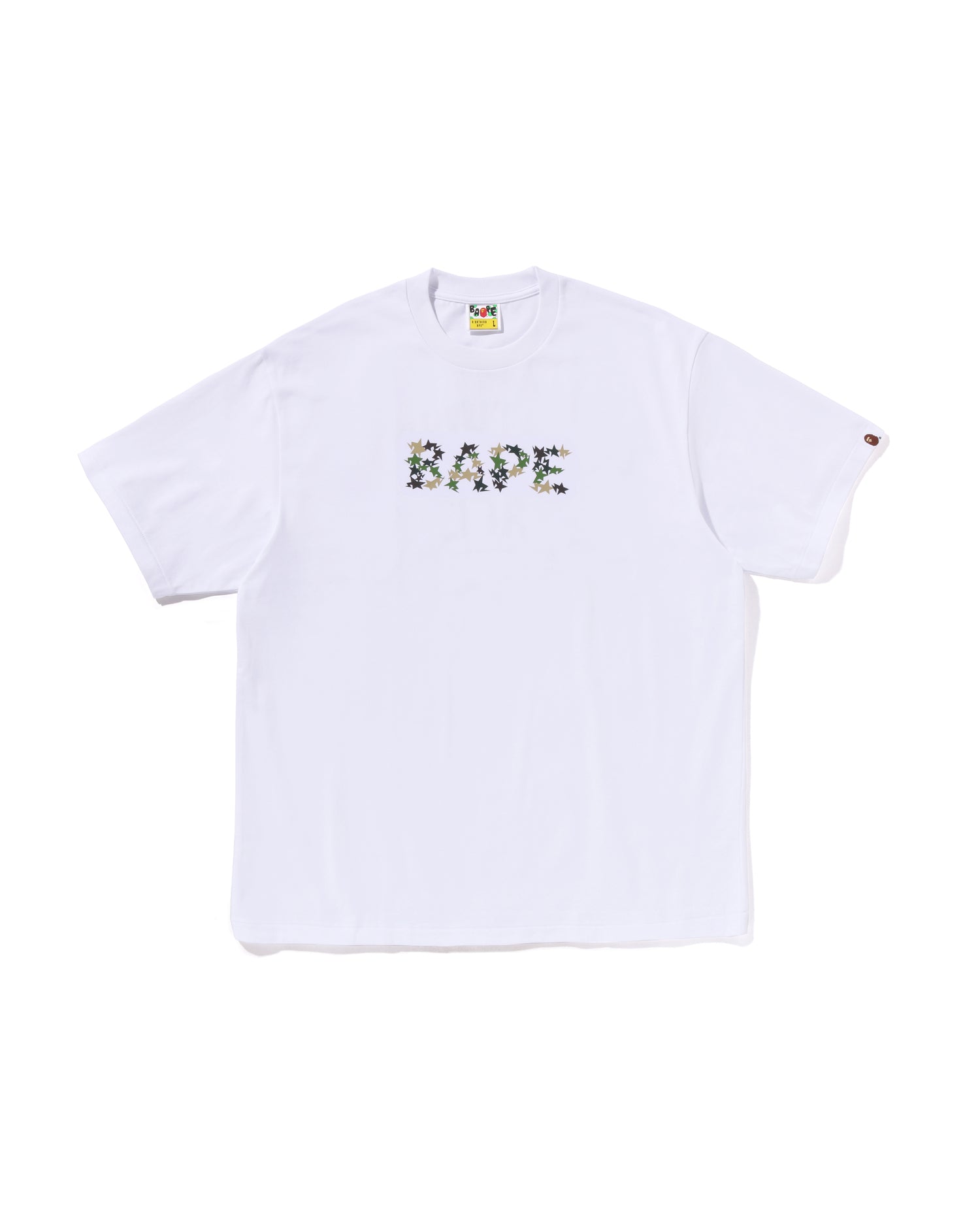 A BATHING APE BAPE STA Tシャツ S A BATHING APE® STA BAPE Logo Relaxed Fit Tee | Bape official