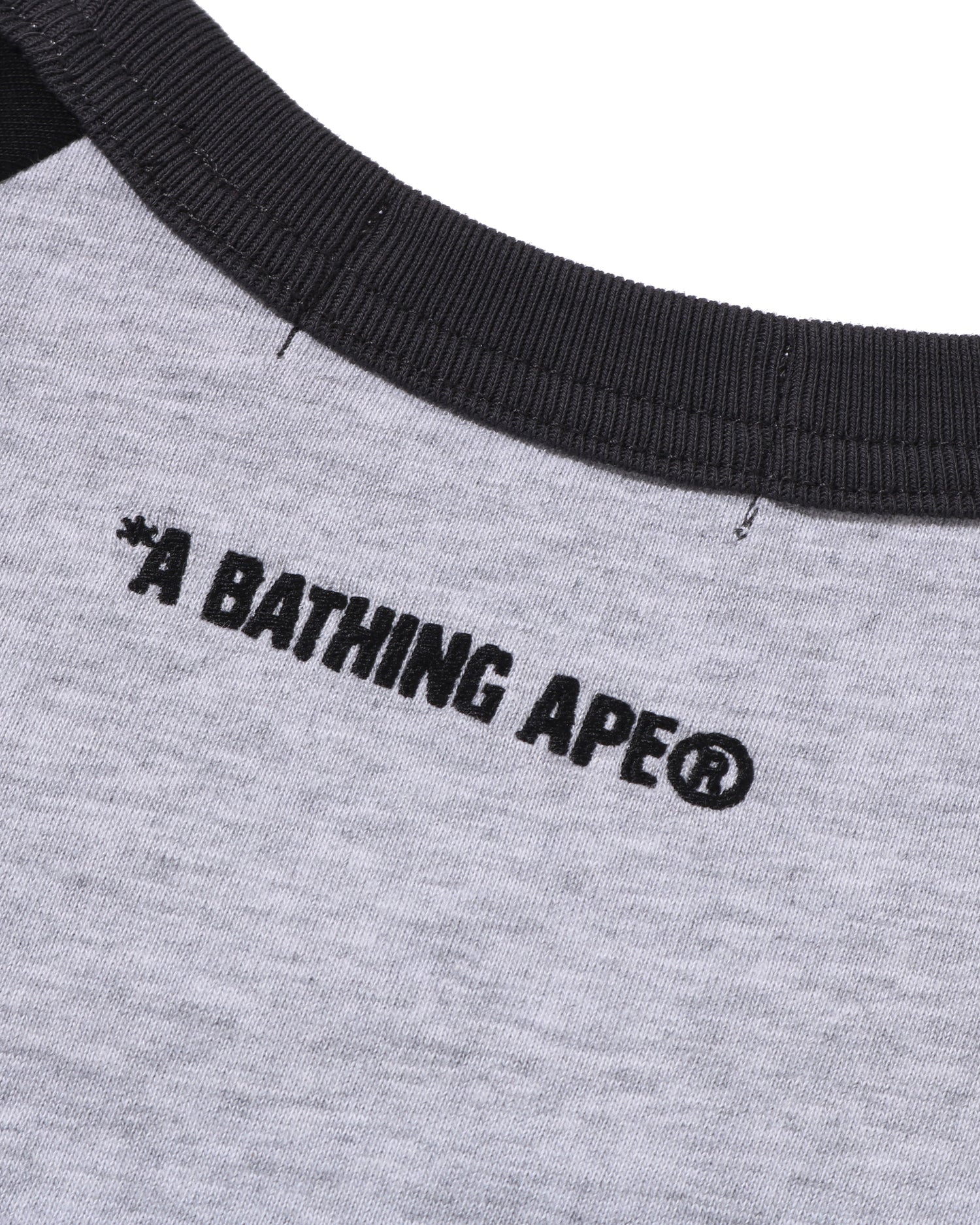 A BATHING APE® College Raglan Tee | Bape official website – INT