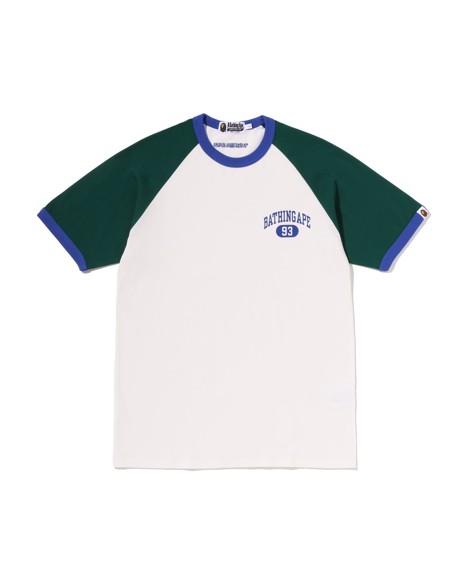 A BATHING APE® College Raglan Tee | Bape official website – INT