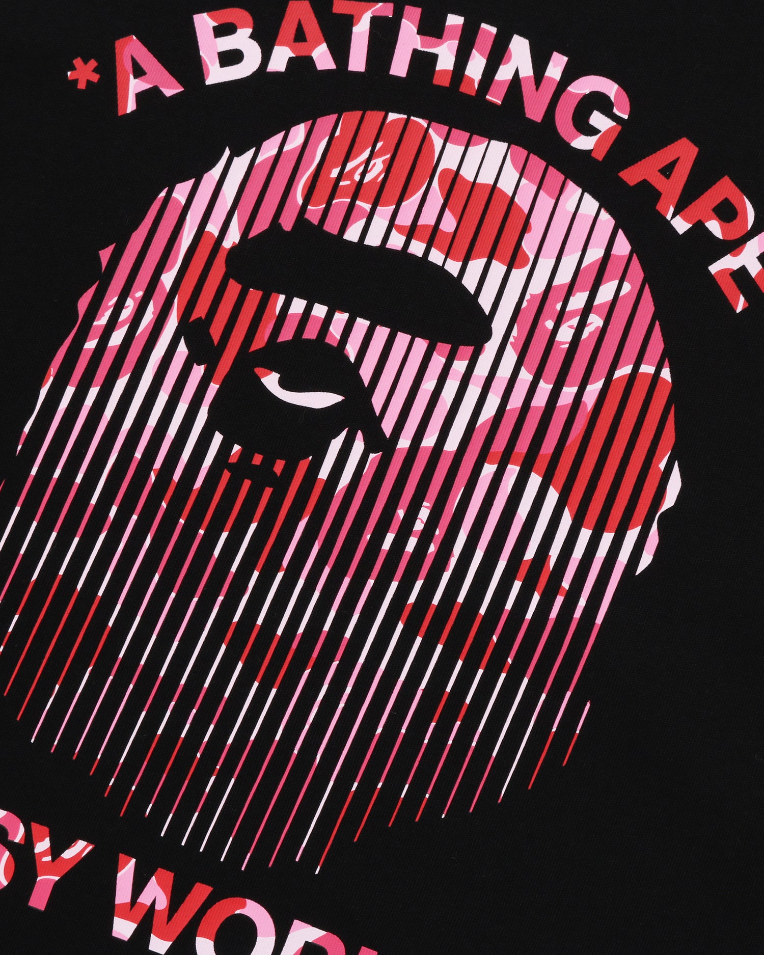 A BATHING APE® Abc Camo Fade Ape Head Relaxed Fit Tee | Bape
