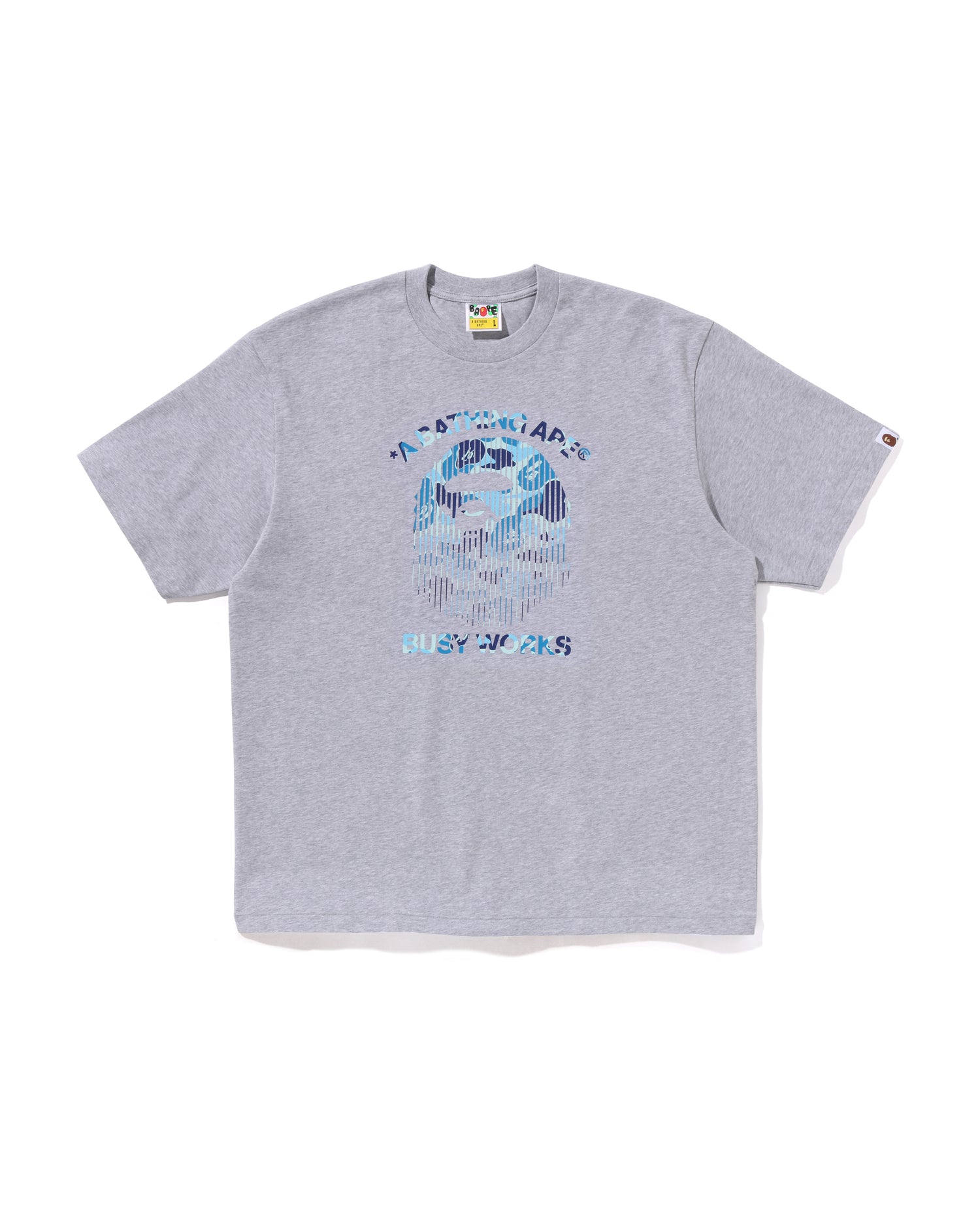 A BATHING APE® Abc Camo Fade Ape Head Relaxed Fit Tee | Bape