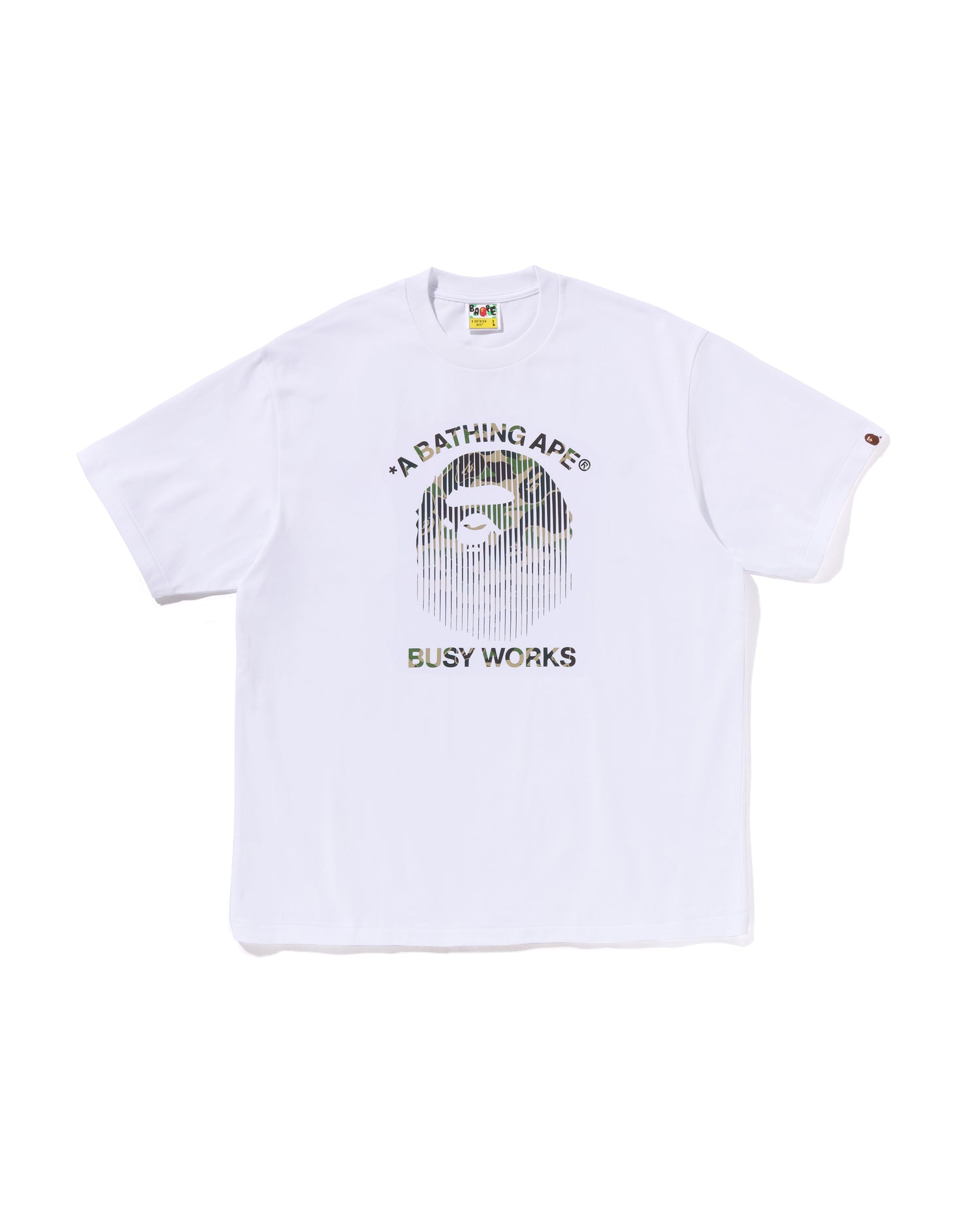 A BATHING APE® Abc Camo Fade Ape Head Relaxed Fit Tee | Bape