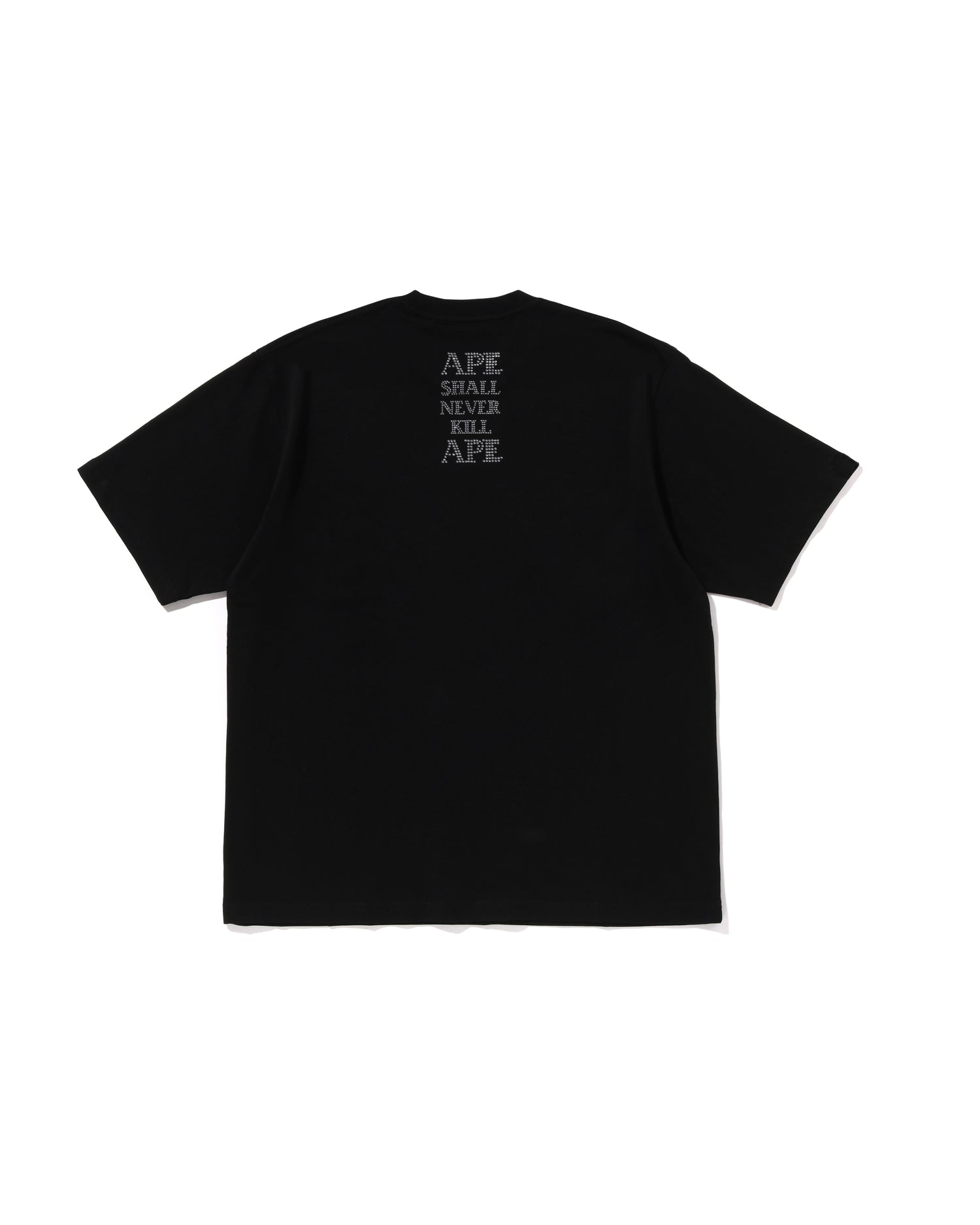 A BATHING APE® Rhinestone BAPE Logo Relaxed Fit Tee | Bape