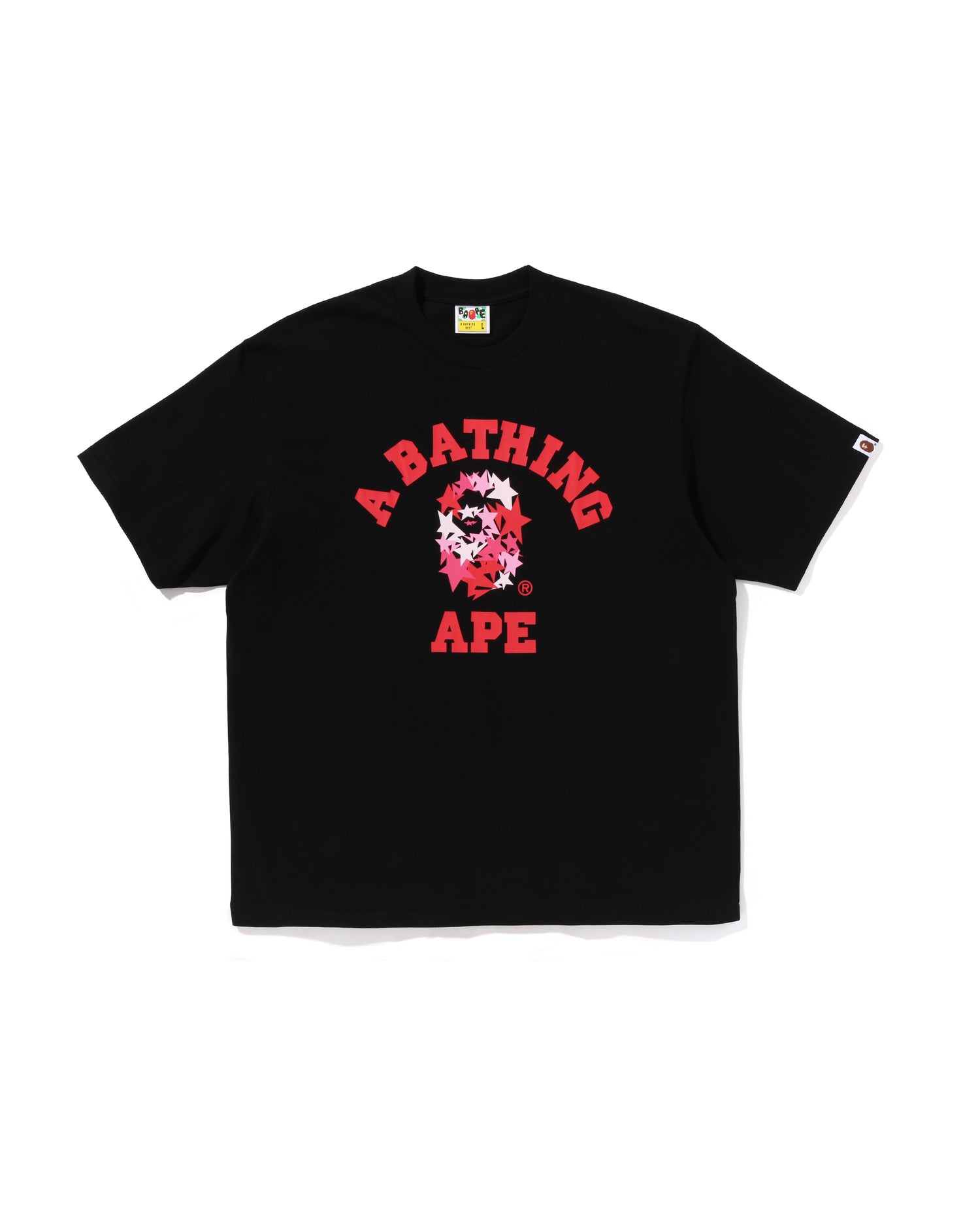 A BATHING APE® STA College Relaxed Fit Tee | Bape official website