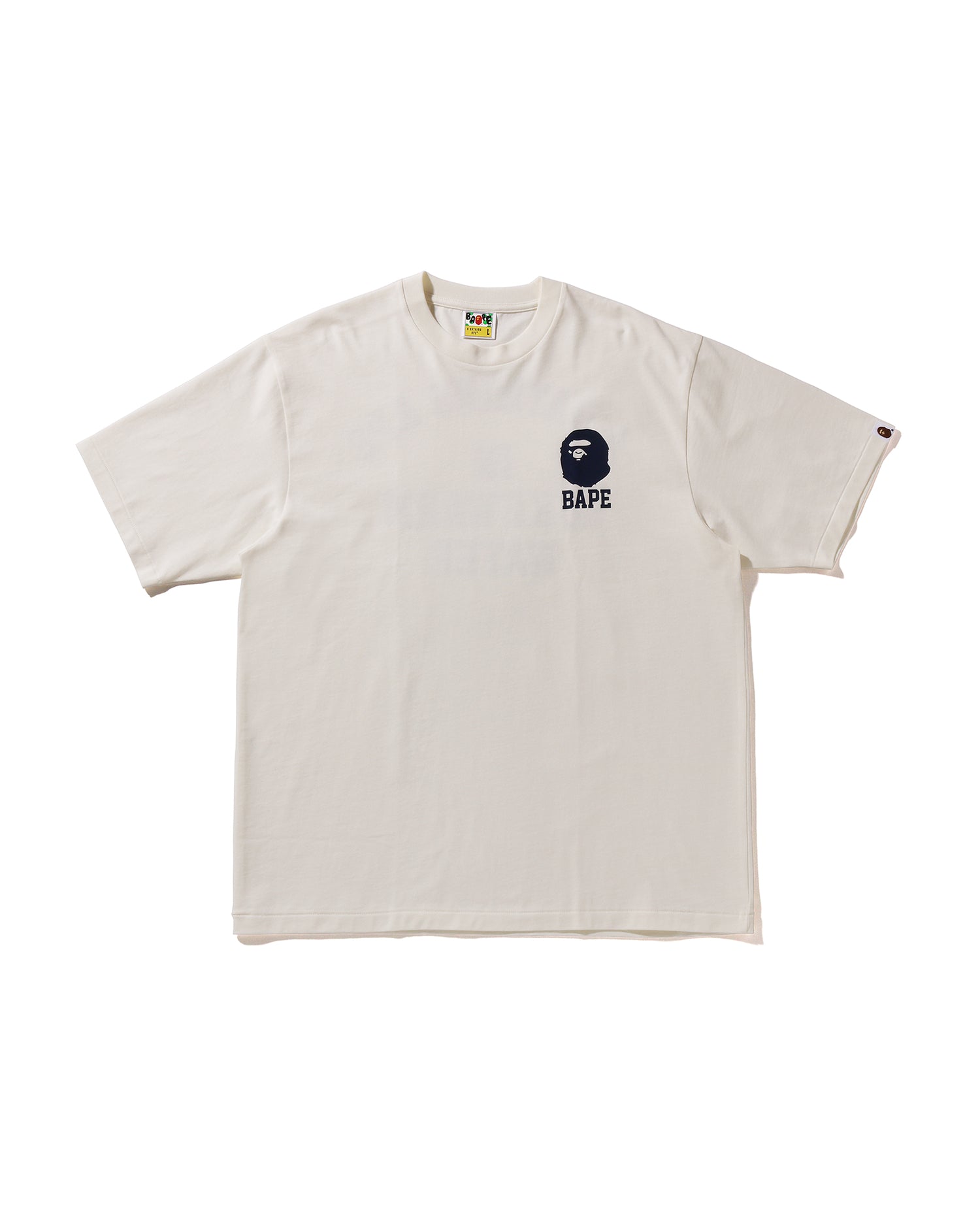 A BATHING APE® Lukewarm Water Logo Relaxed Fit Tee | Bape official
