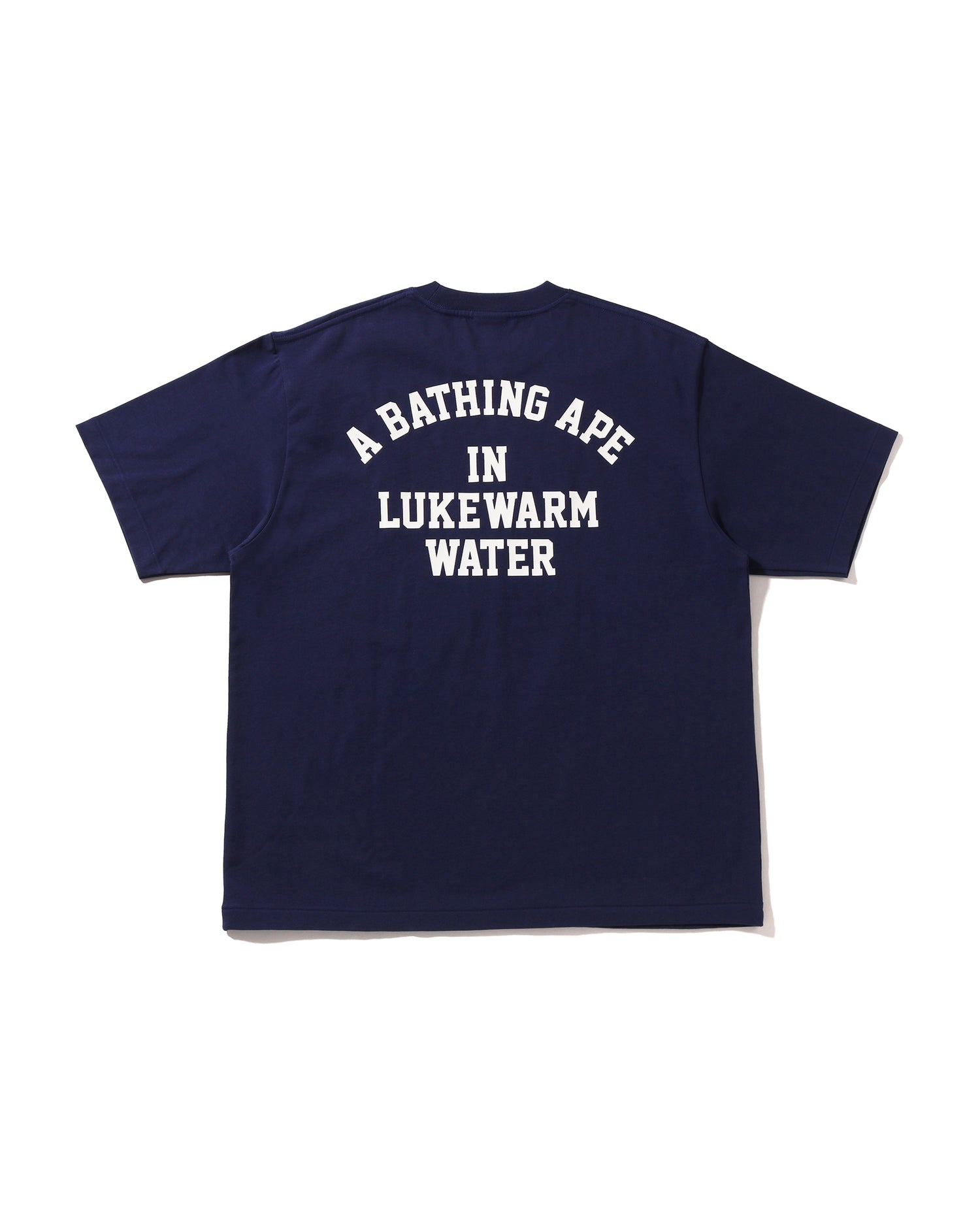 A BATHING APE® Lukewarm Water Logo Relaxed Fit Tee | Bape official