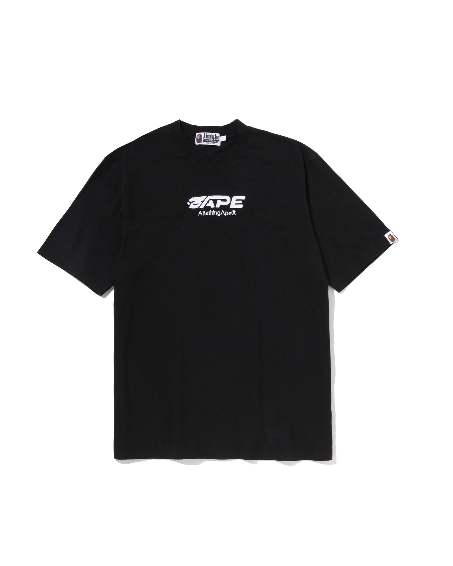 A BATHING APE® Ape Face Logo Shrunk Fit Tee | Bape official