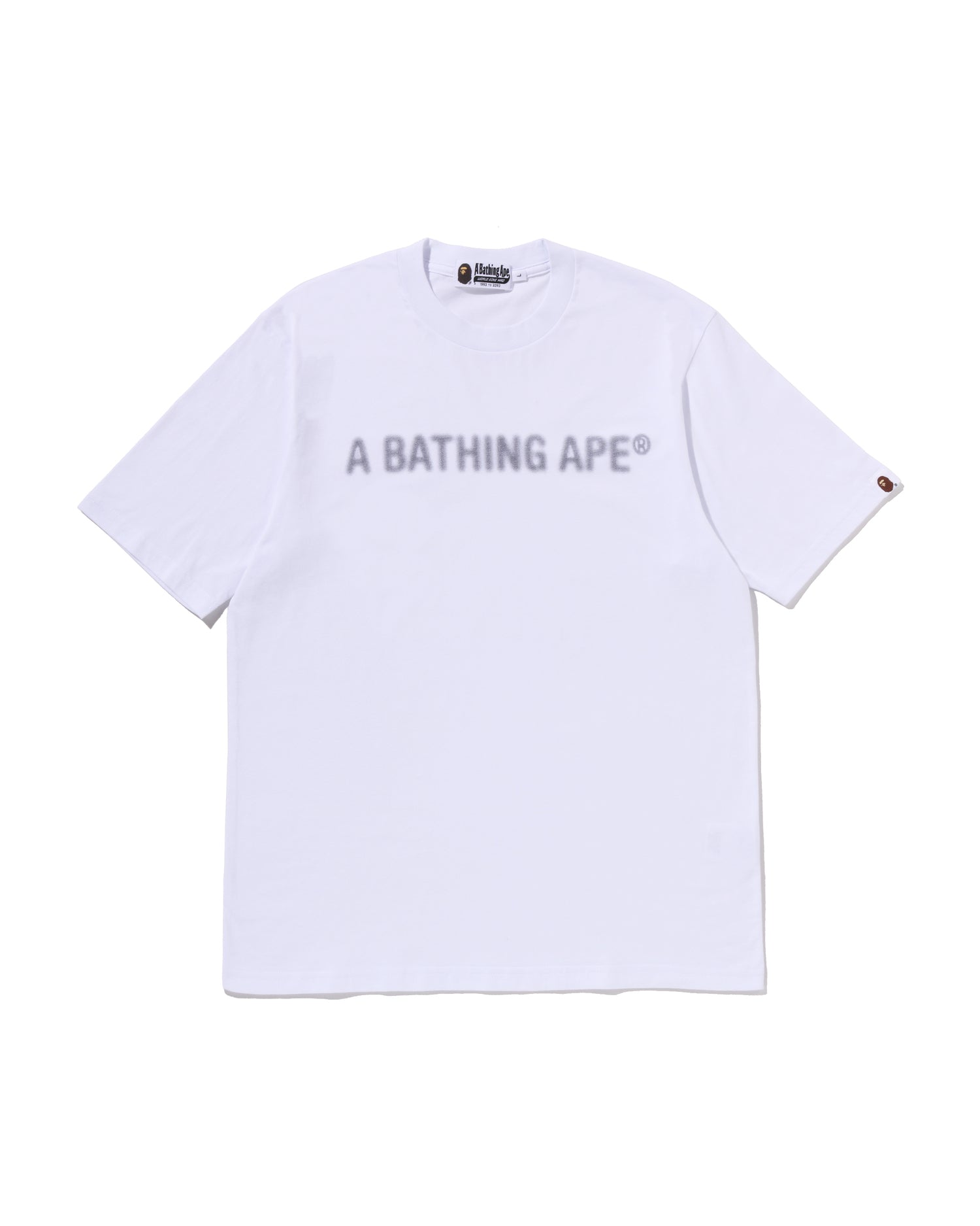 A BATHING APE® Heavy Wash Bathing Ape Shrunk Fit Tee | Bape