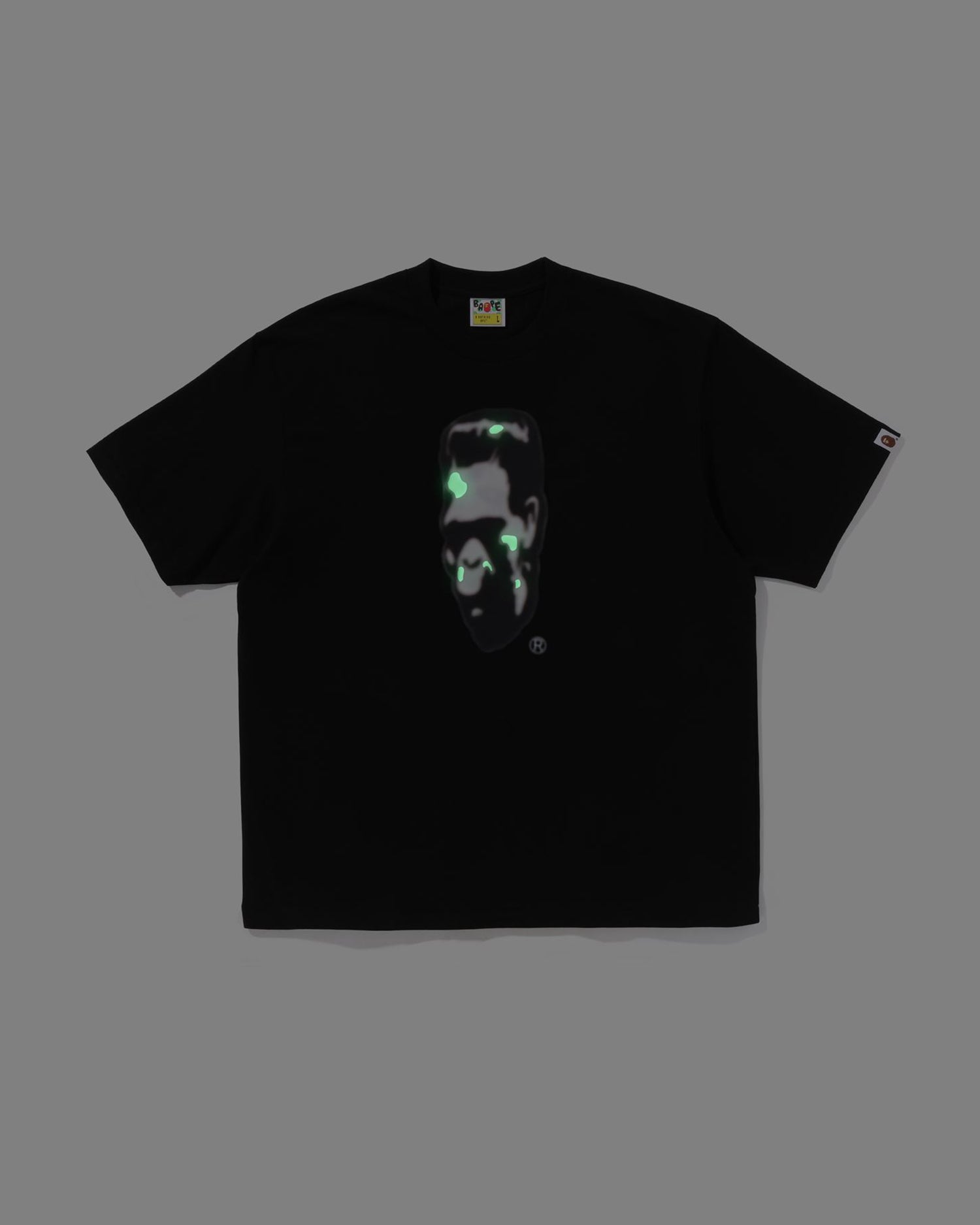 CARFIELD Tシャツ ブラック A BATHING APE 120cm A BATHING APE(アベイシングエイプ) プリント柄Tシャツ ブラック