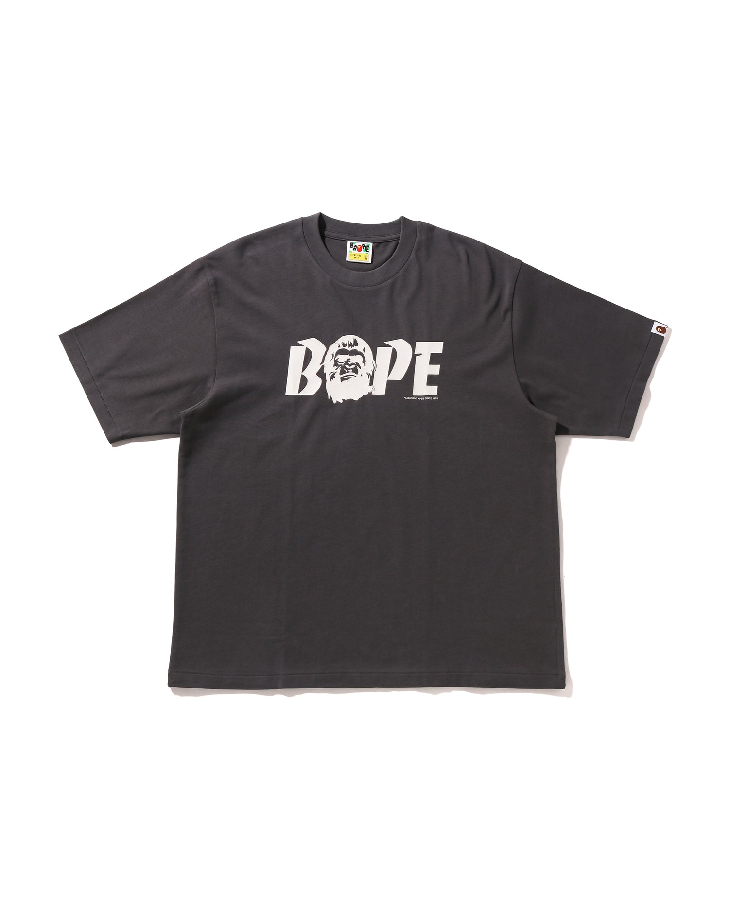 A BATHING APE® BAPE Logo Relaxed Fit Tee | Bape official website