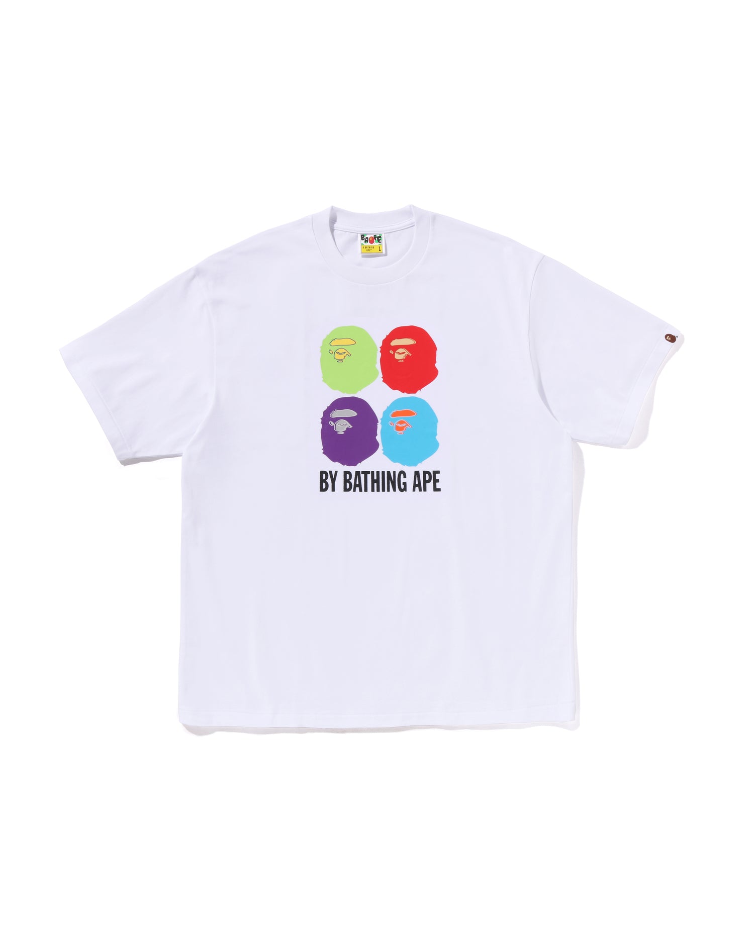 A BATHING APE® Multi Ape Head By Bathing Ape Relaxed Fit Tee