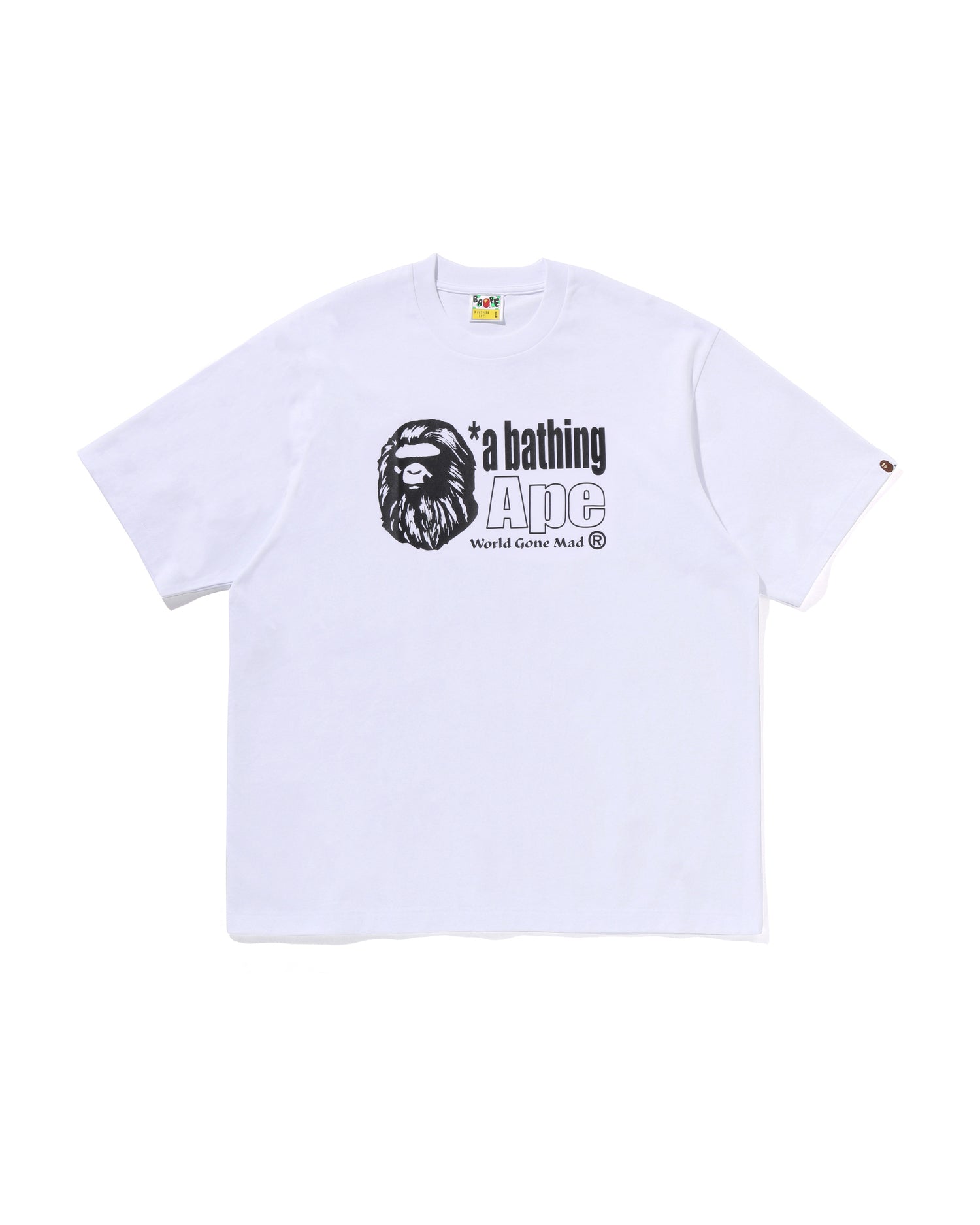 A BATHING APE® Ape Head Logo Relaxed Fit Tee | Bape official