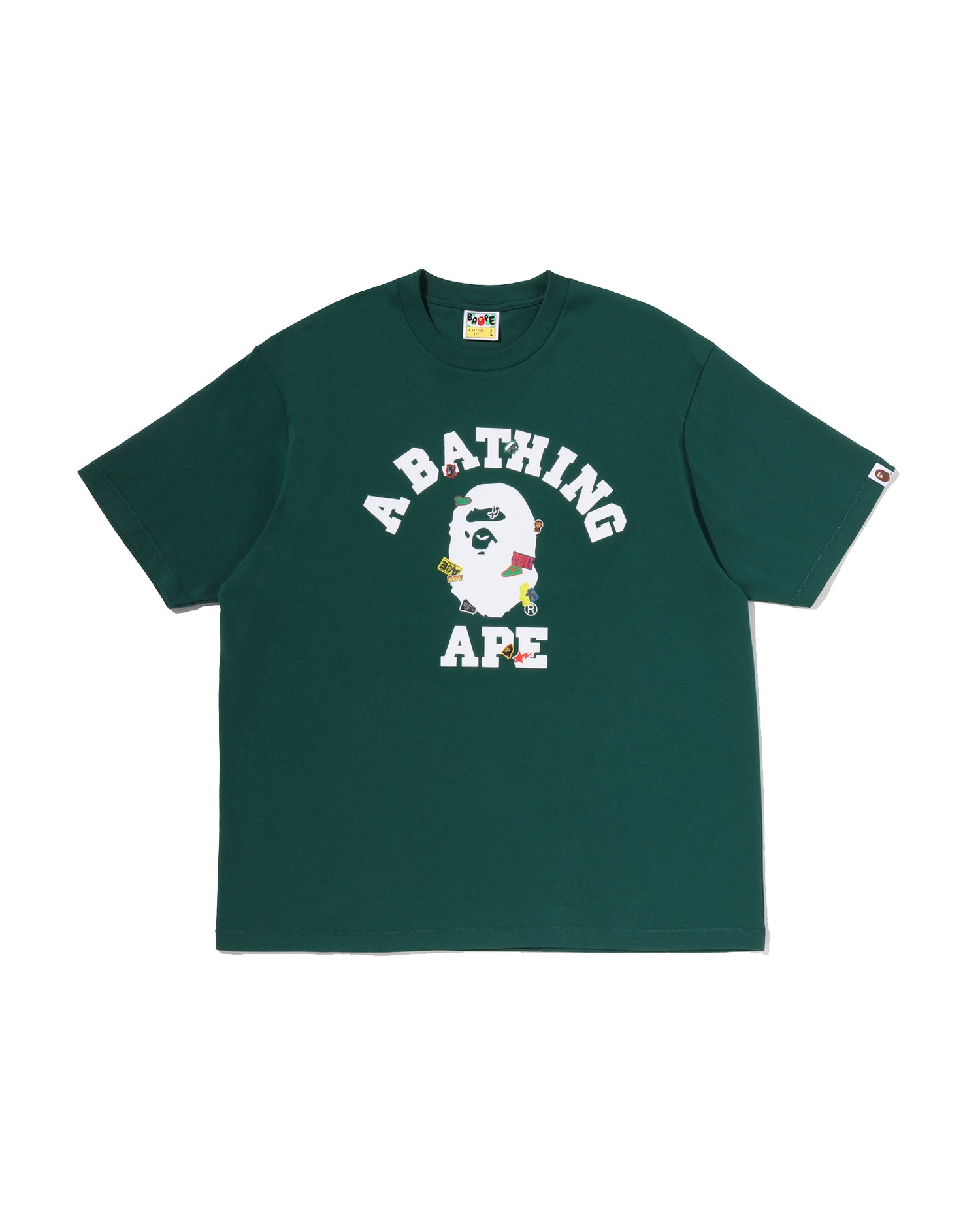 A BATHING APE® Bape Sticker College Relaxed Fit Tee | Bape